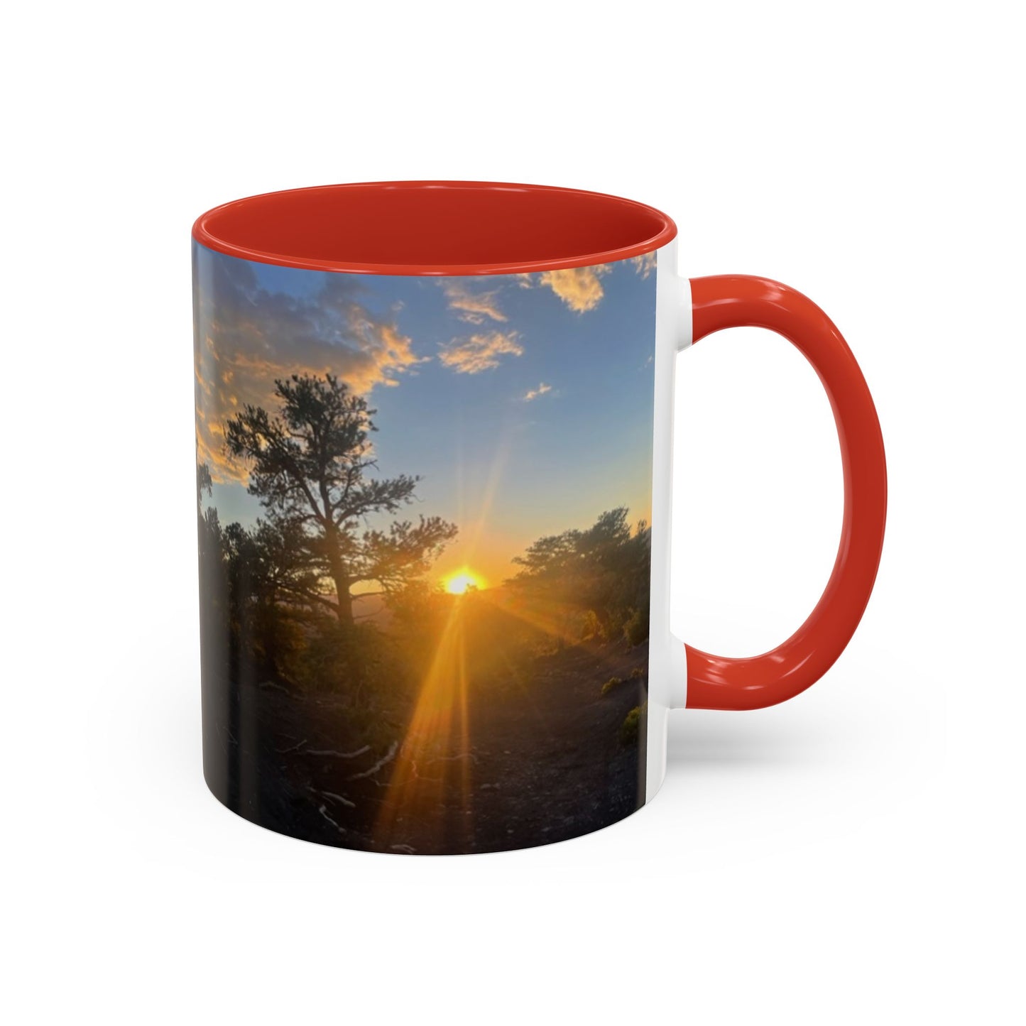 Mug - Beautiful Sunset Picture of Mount Zion Coffee Mug (11, 15oz) - Graleske