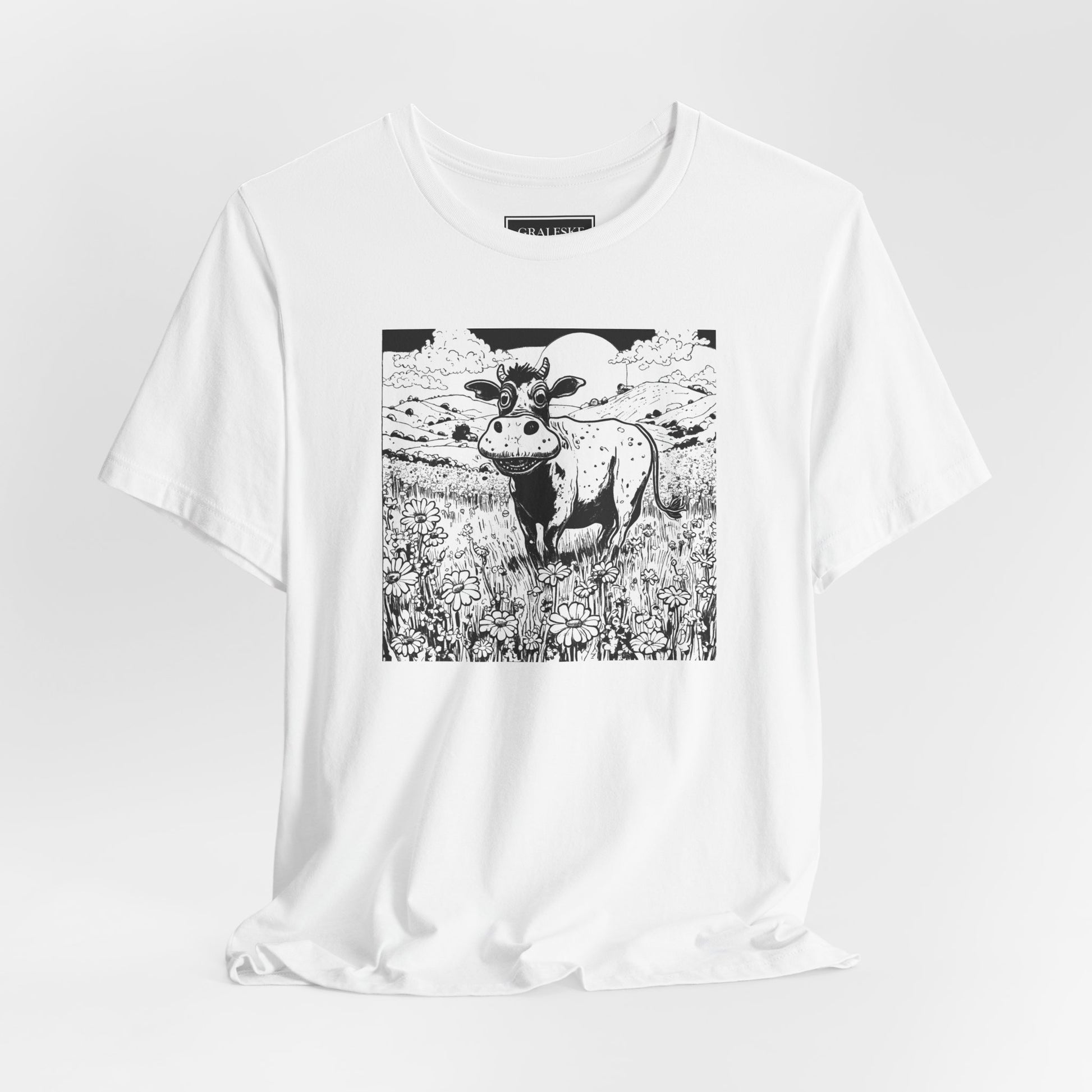 Trippy Cow Tee Shirt - Graleske