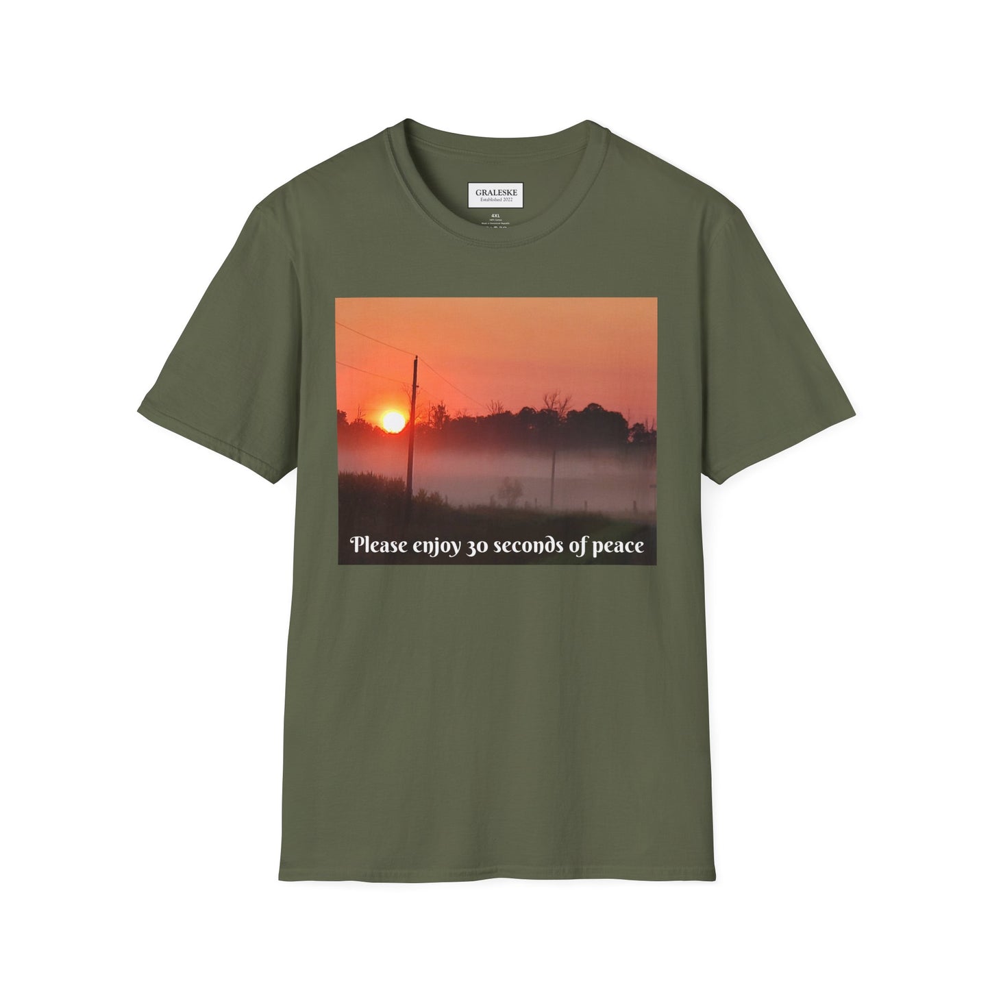 Photography Collection Unisex T-Shirt - 30 Seconds of Peace #3 - Graleske