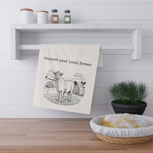 Tea Towels (cotton, poly) - support your local farmer - Graleske