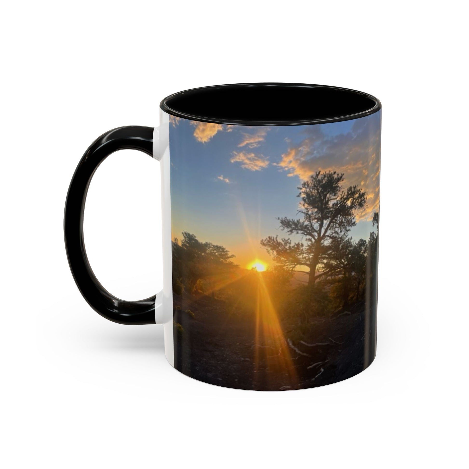 Mug - Beautiful Sunset Picture of Mount Zion Coffee Mug (11, 15oz) - Graleske