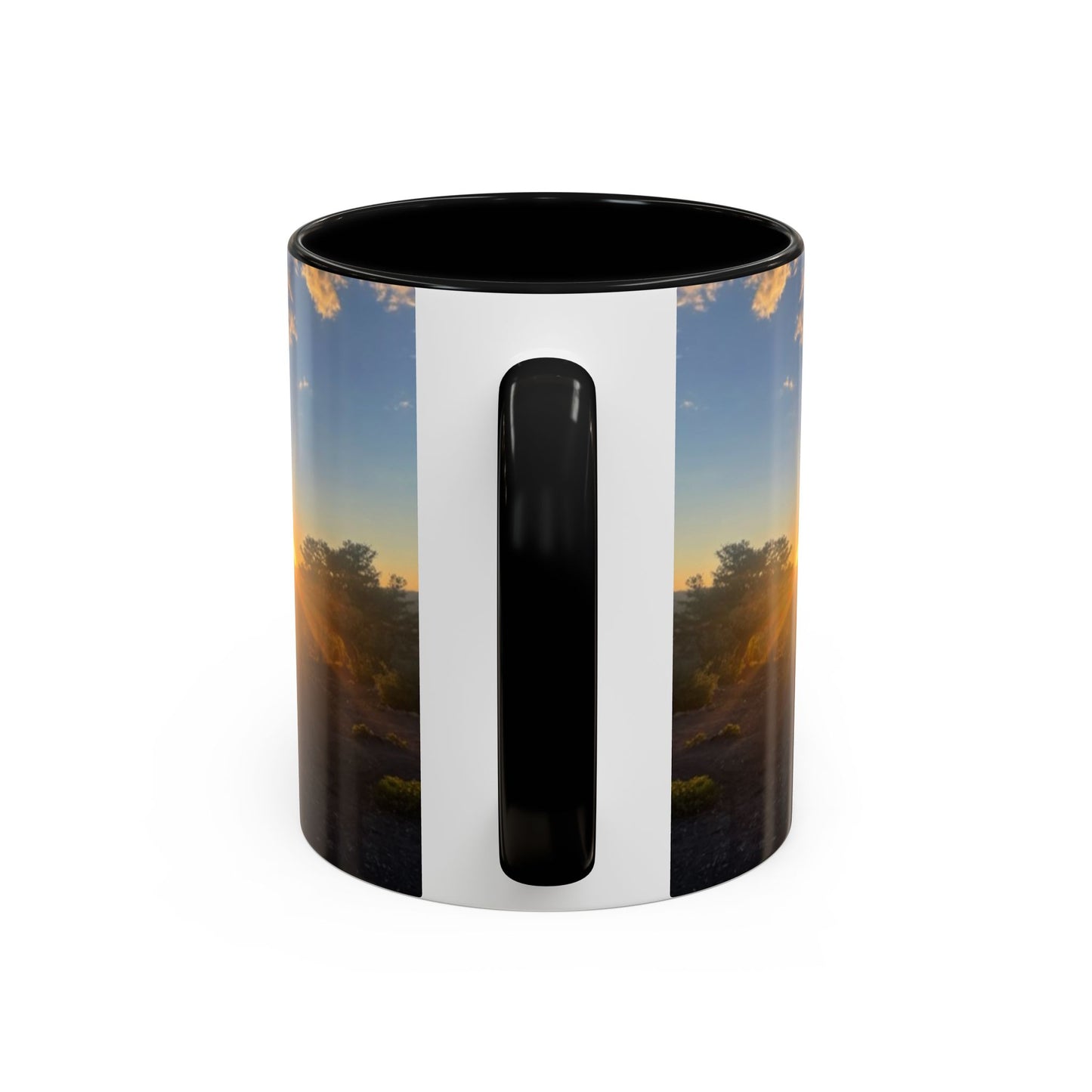 Mug - Beautiful Sunset Picture of Mount Zion Coffee Mug (11, 15oz) - Graleske