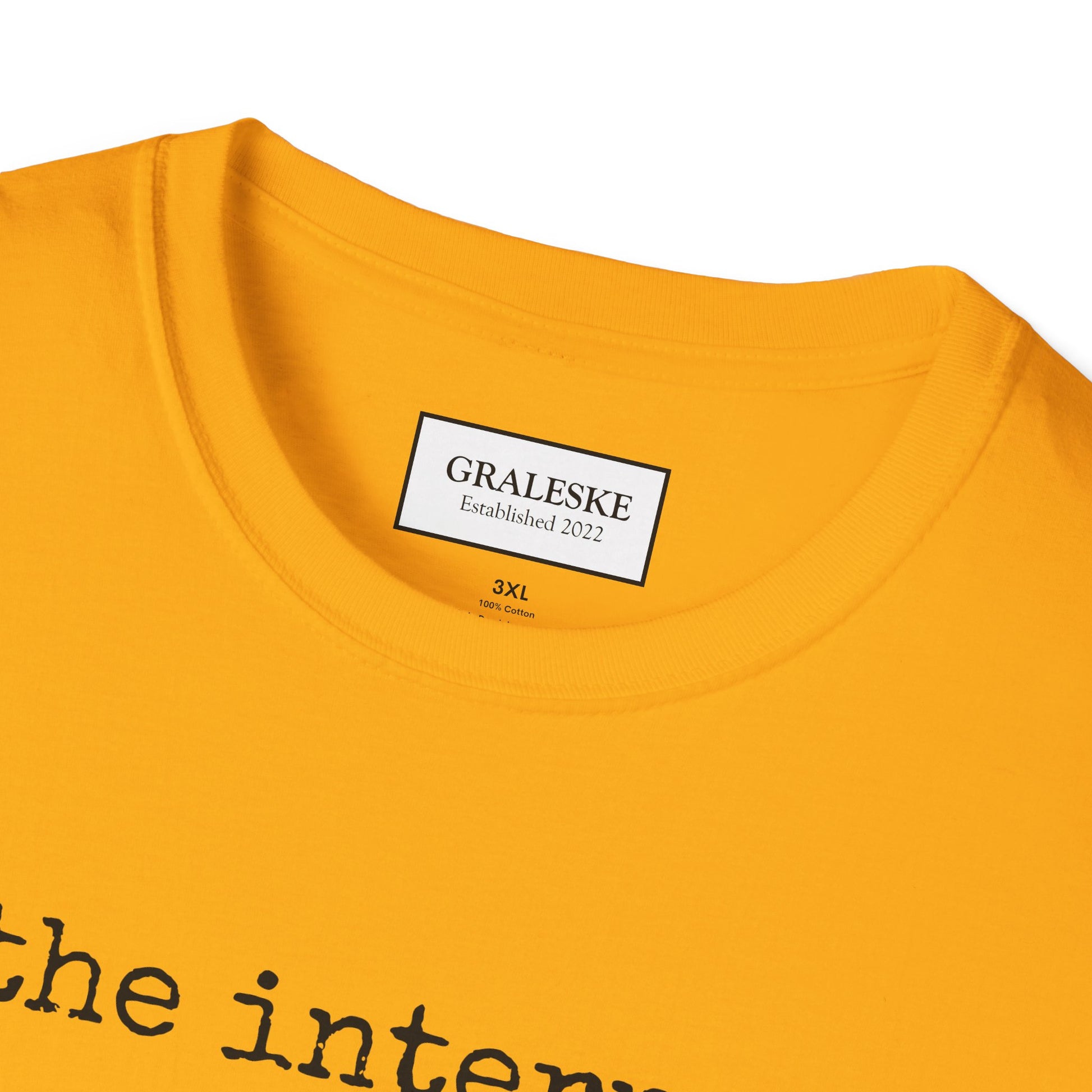 the internet has no chill - Unisex T-Shirt - Graleske