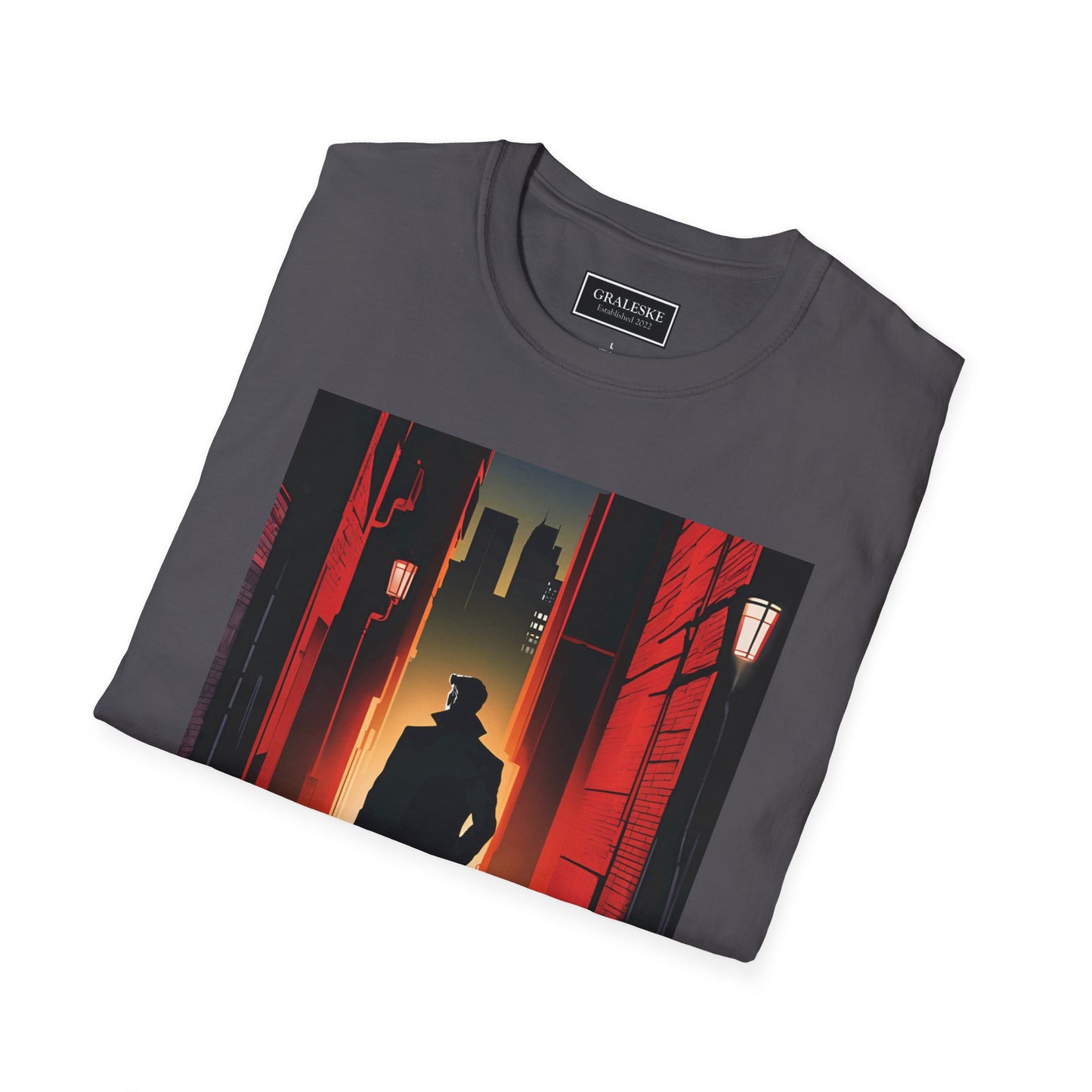 Trench coat man Unisex T-Shirt - Graleske