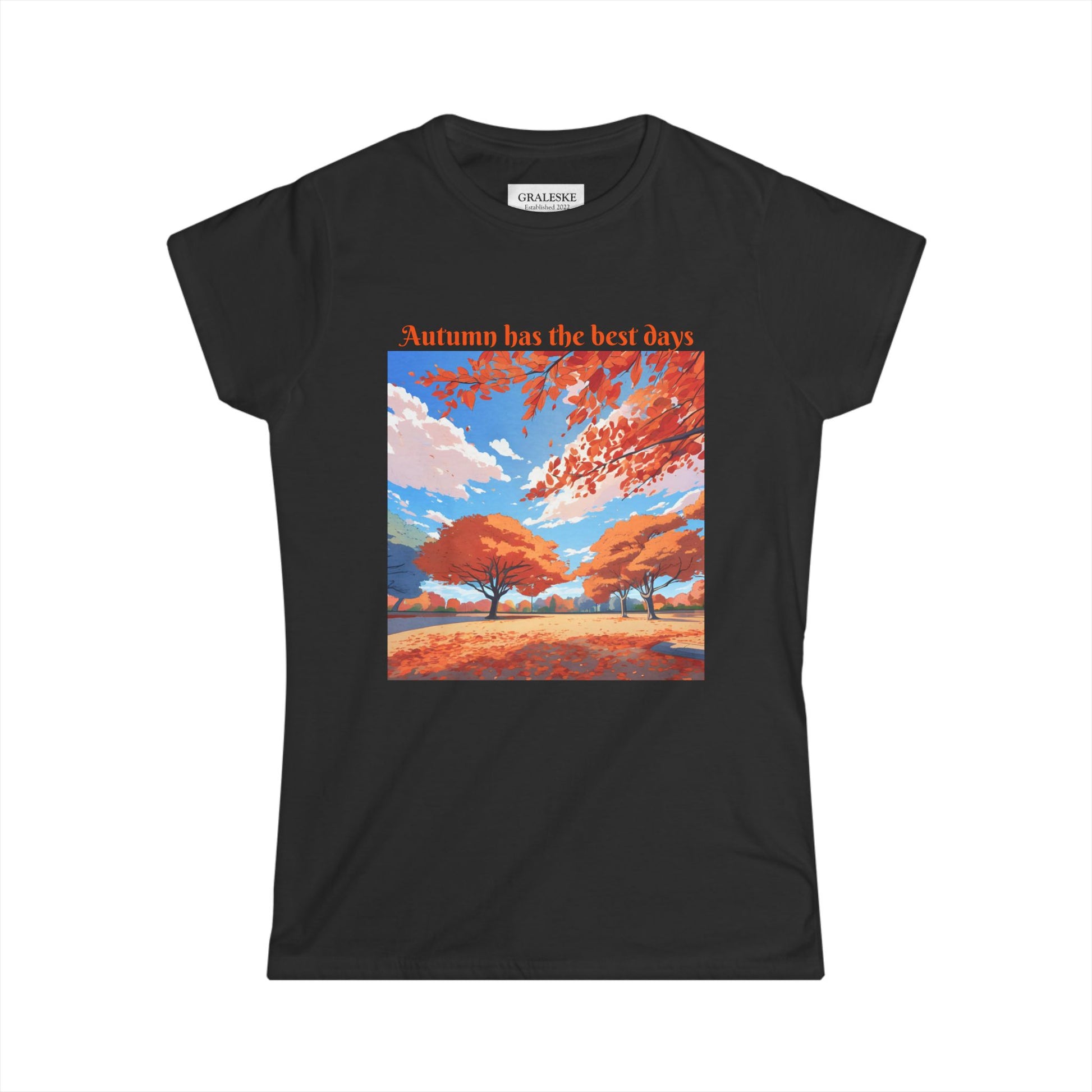 Autumn has the best days - 2024 #1 - Women's Softstyle Tee - Graleske