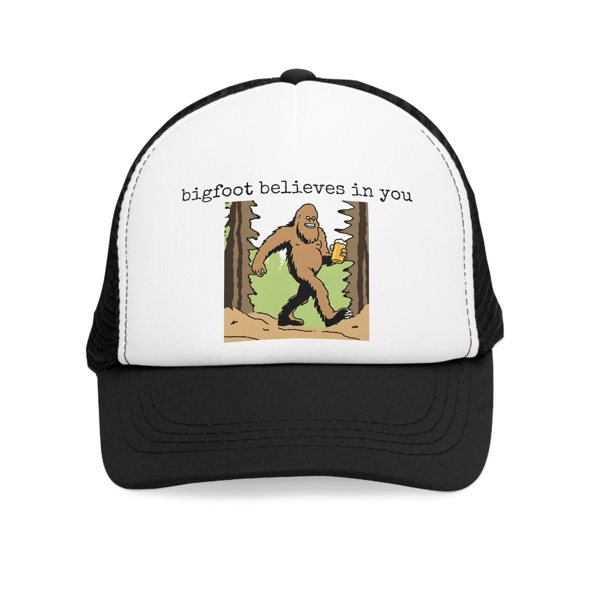 Mesh Cap - bigfoot believes in you - Graleske