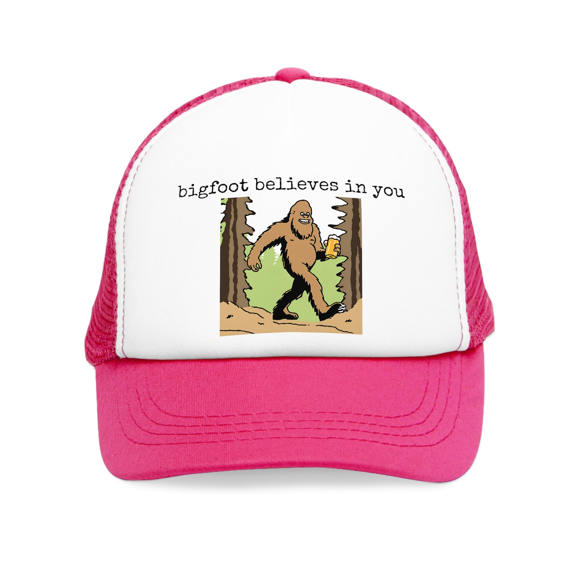 Mesh Cap - bigfoot believes in you - Graleske