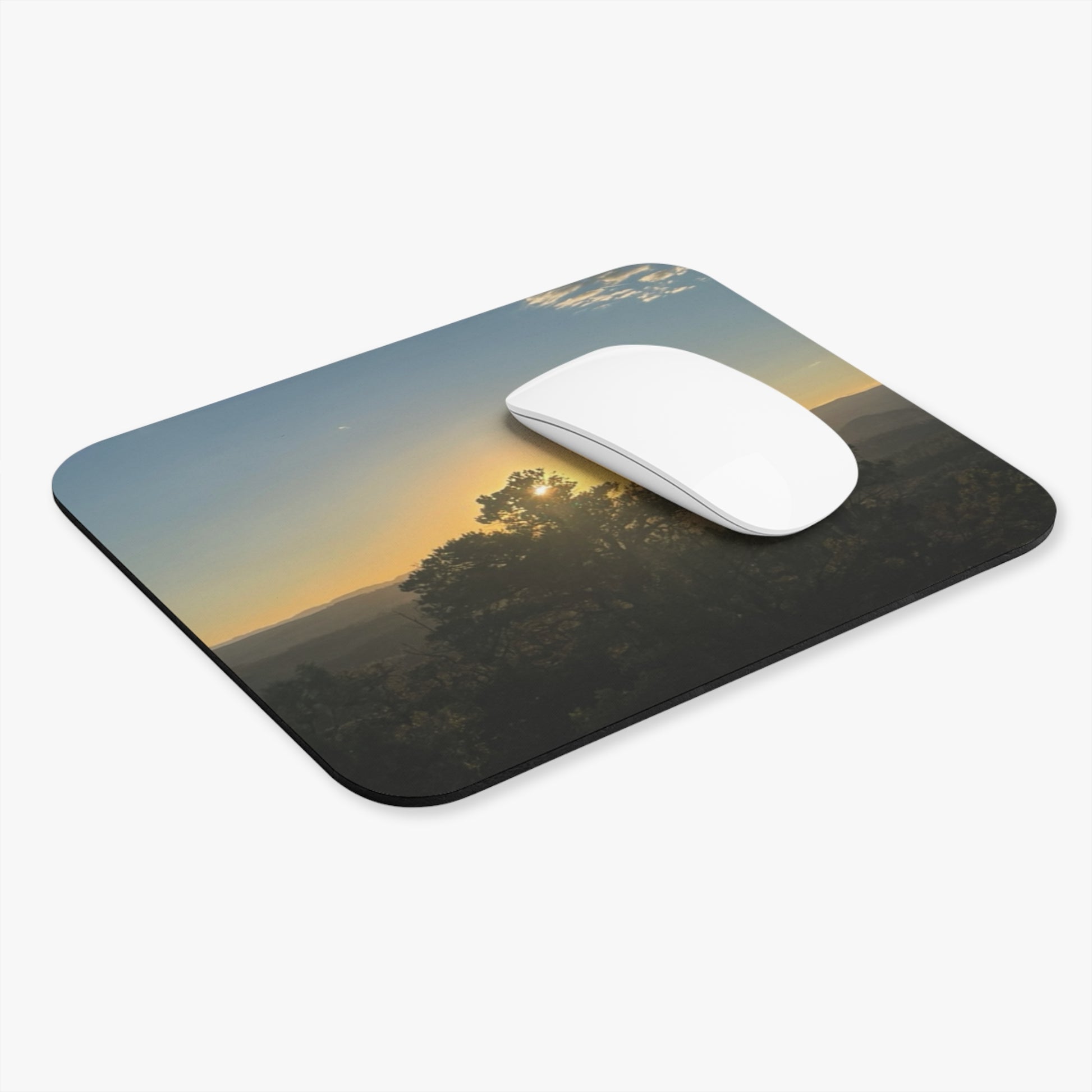 Mouse Pad - Sunset in Tree of Mount Zion Design - Graleske