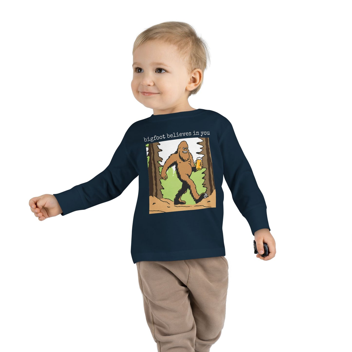 Toddler Tee - Bigfoot Believes in You - Graleske