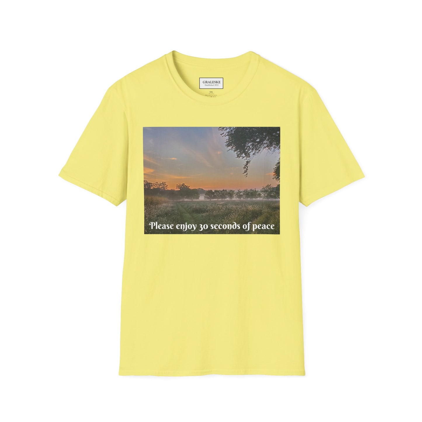 Photography Collection Unisex T-Shirt - 30 Seconds of Peace #4 - Graleske