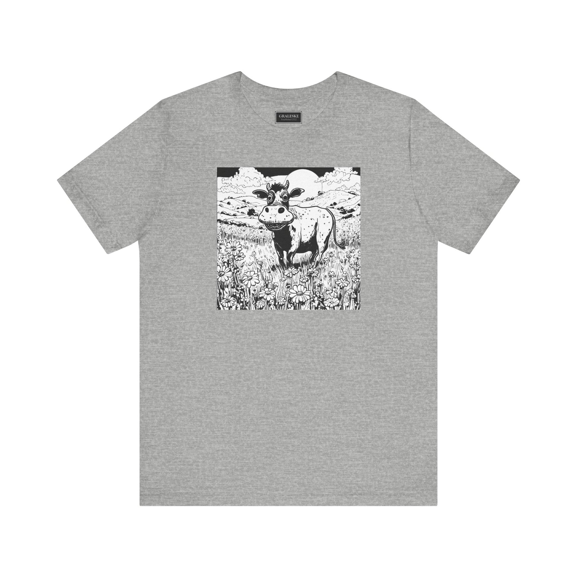 Trippy Cow Tee Shirt - Graleske