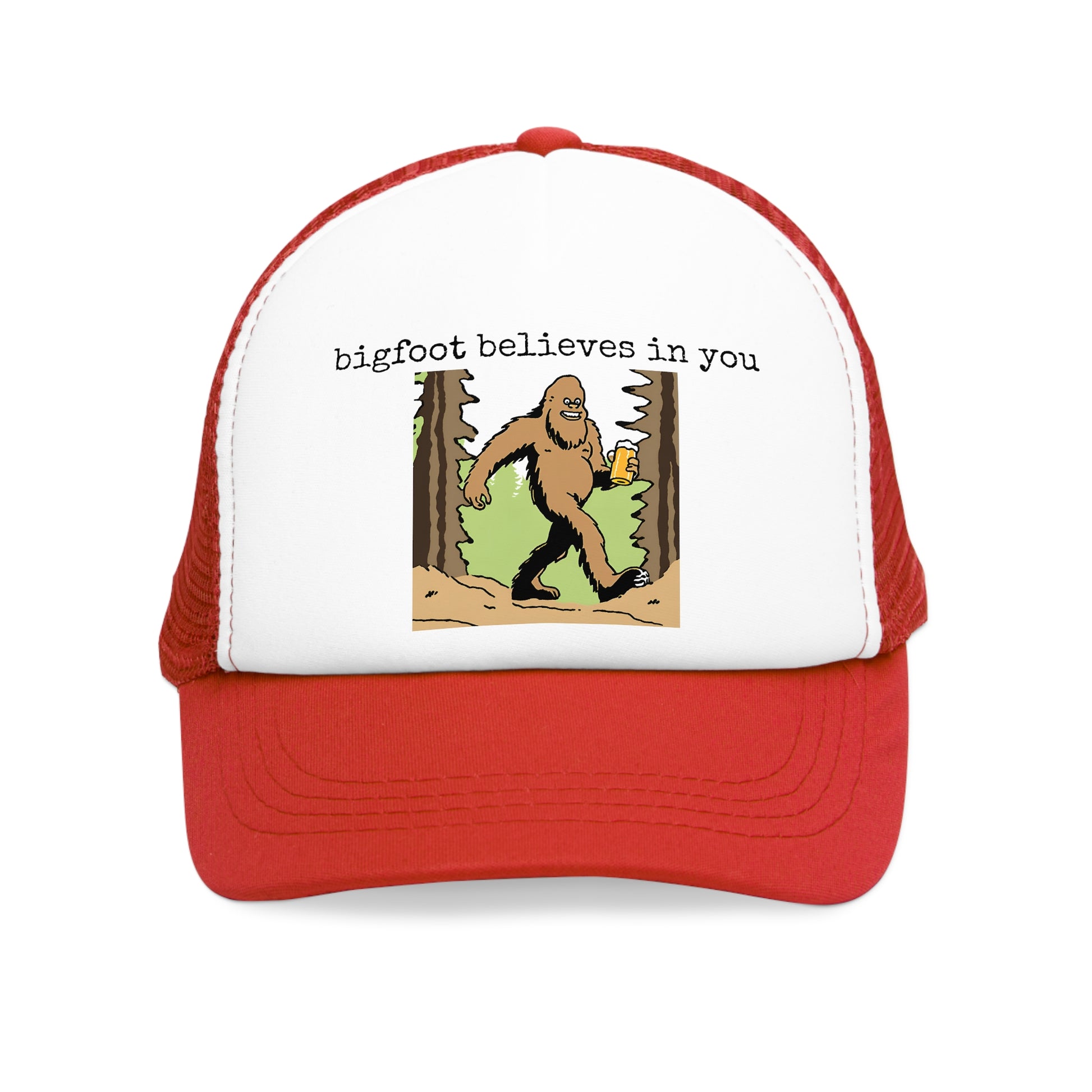 Mesh Cap - bigfoot believes in you - Graleske