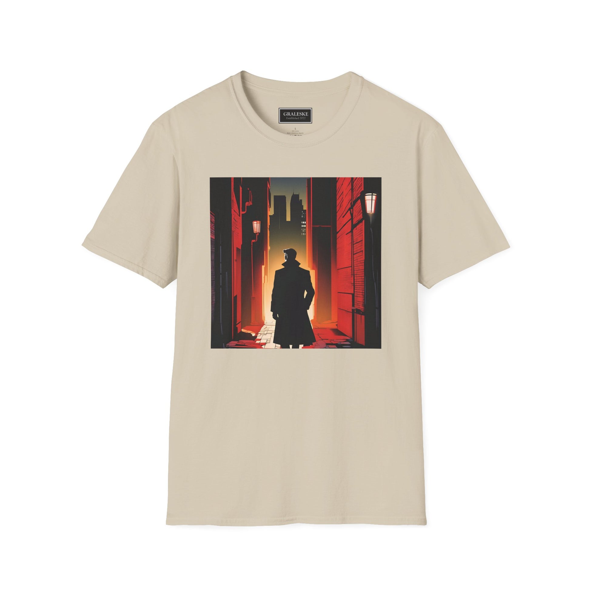 Trench coat man Unisex T-Shirt - Graleske