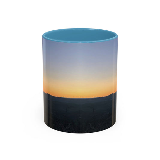 Coffee Mug - Beautiful Sunset over Mount Zion 11oz, 15oz - Graleske