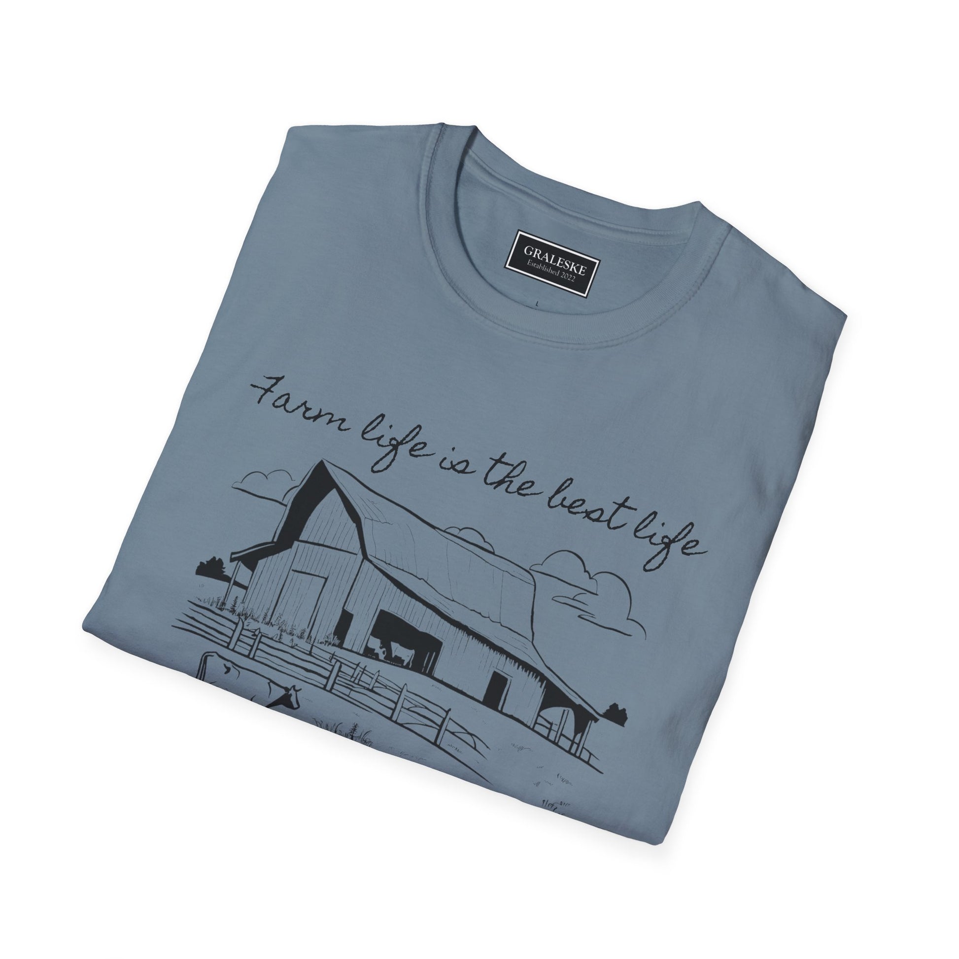 Farm Life Unisex T-Shirt - Fall 2024 - Cows - Graleske