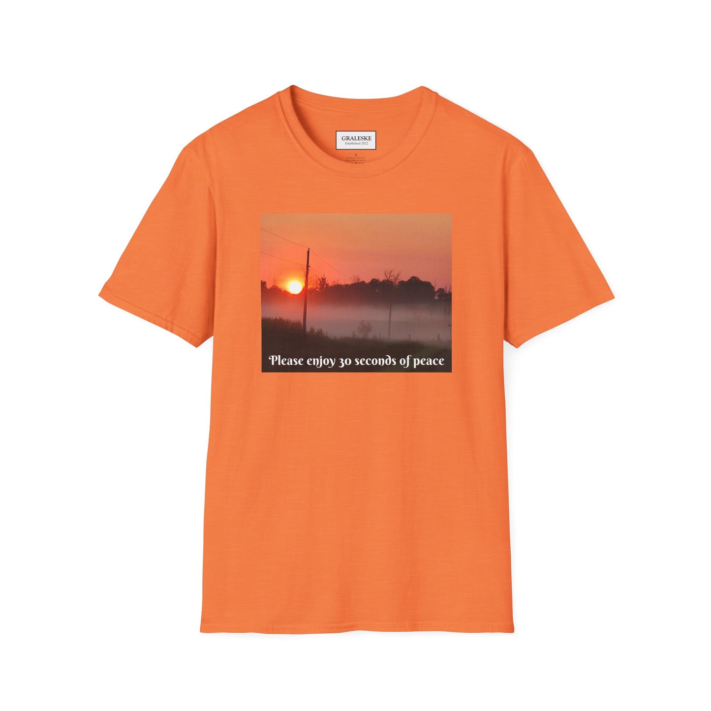 Photography Collection Unisex T-Shirt - 30 Seconds of Peace #3 - Graleske