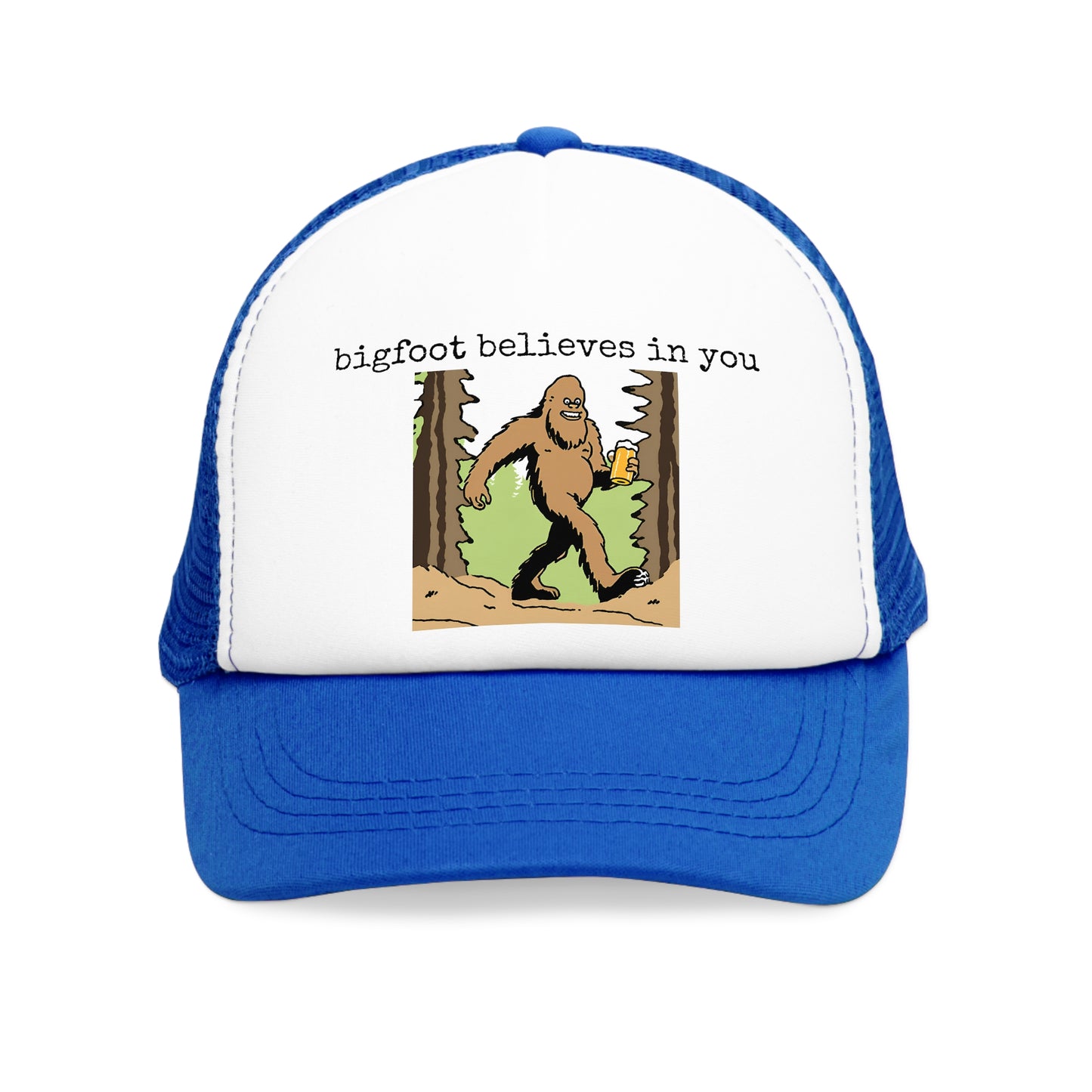 Mesh Cap - bigfoot believes in you - Graleske