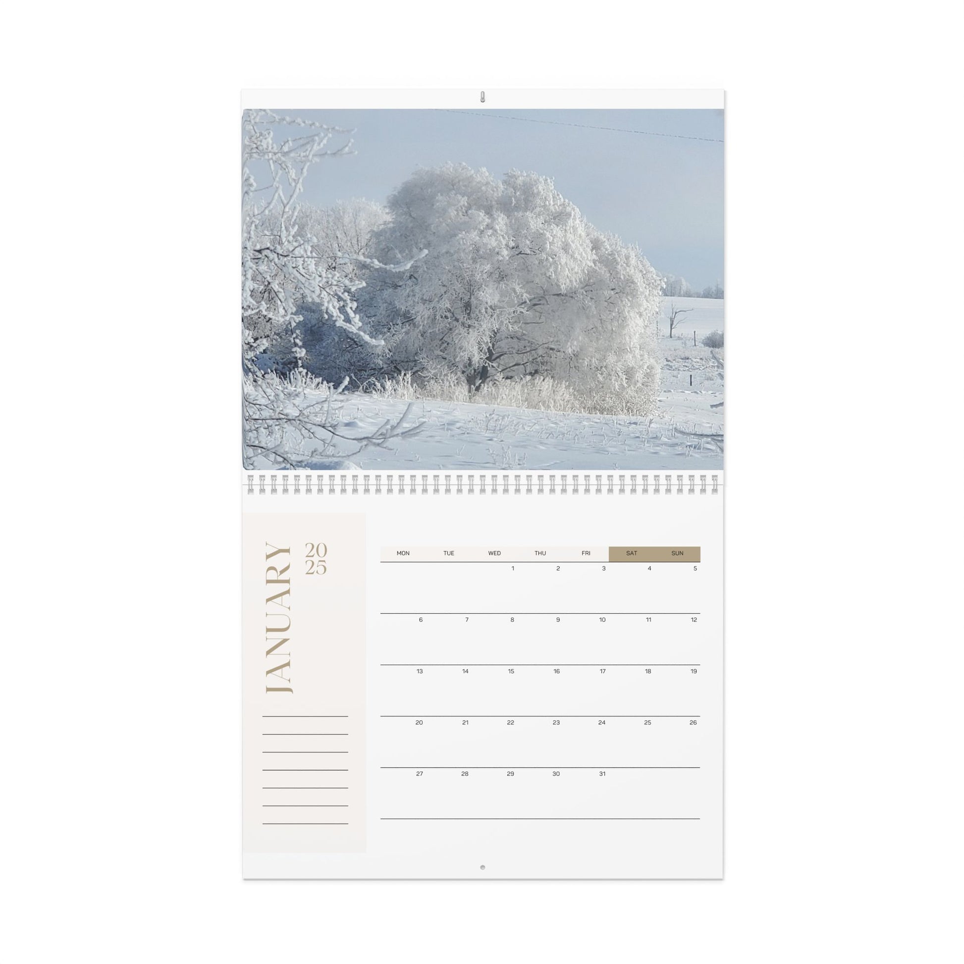 Farm Seasons Wall Calendar - Graleske