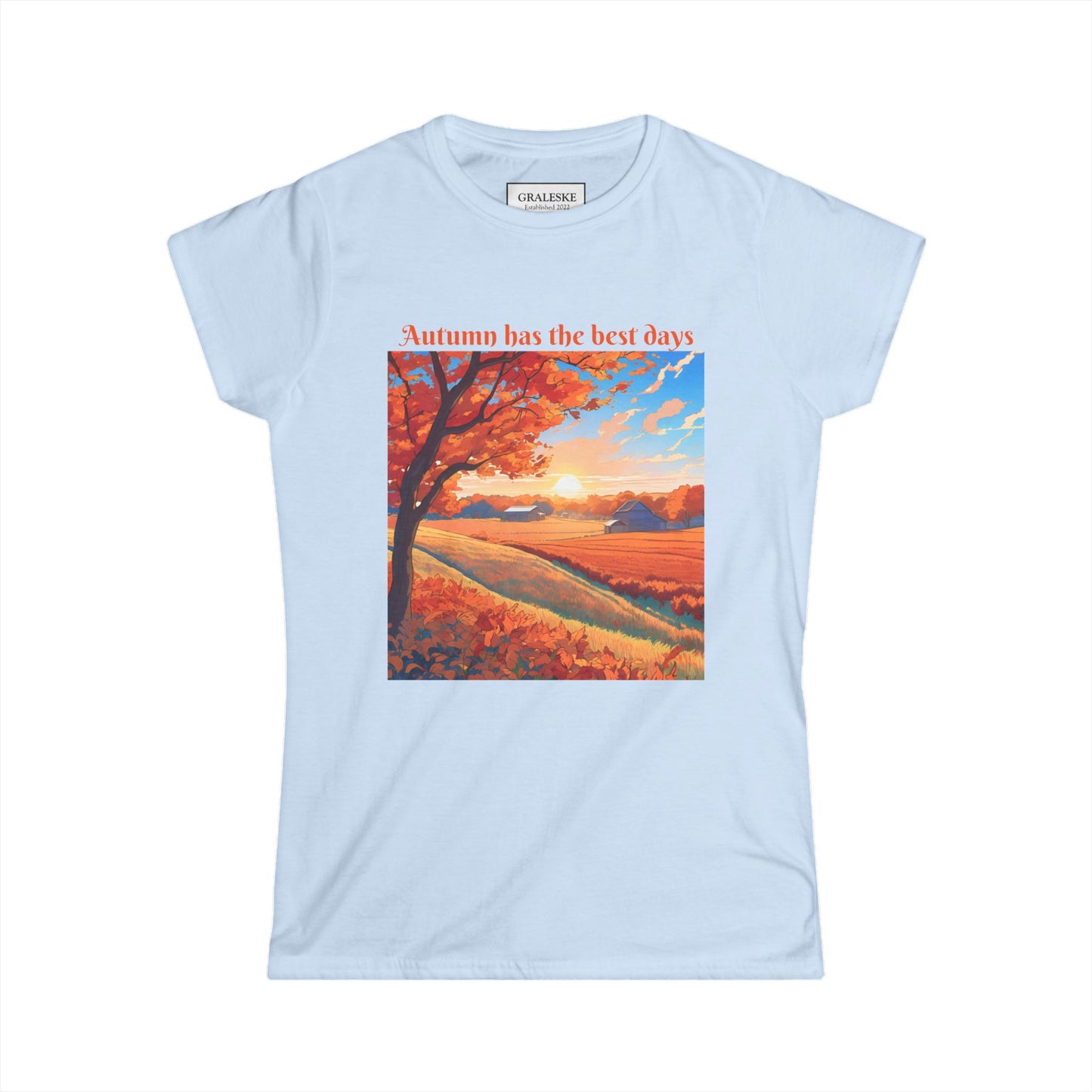 Autumn has the best days - 2024 #3 - Women's Softstyle Tee - Graleske