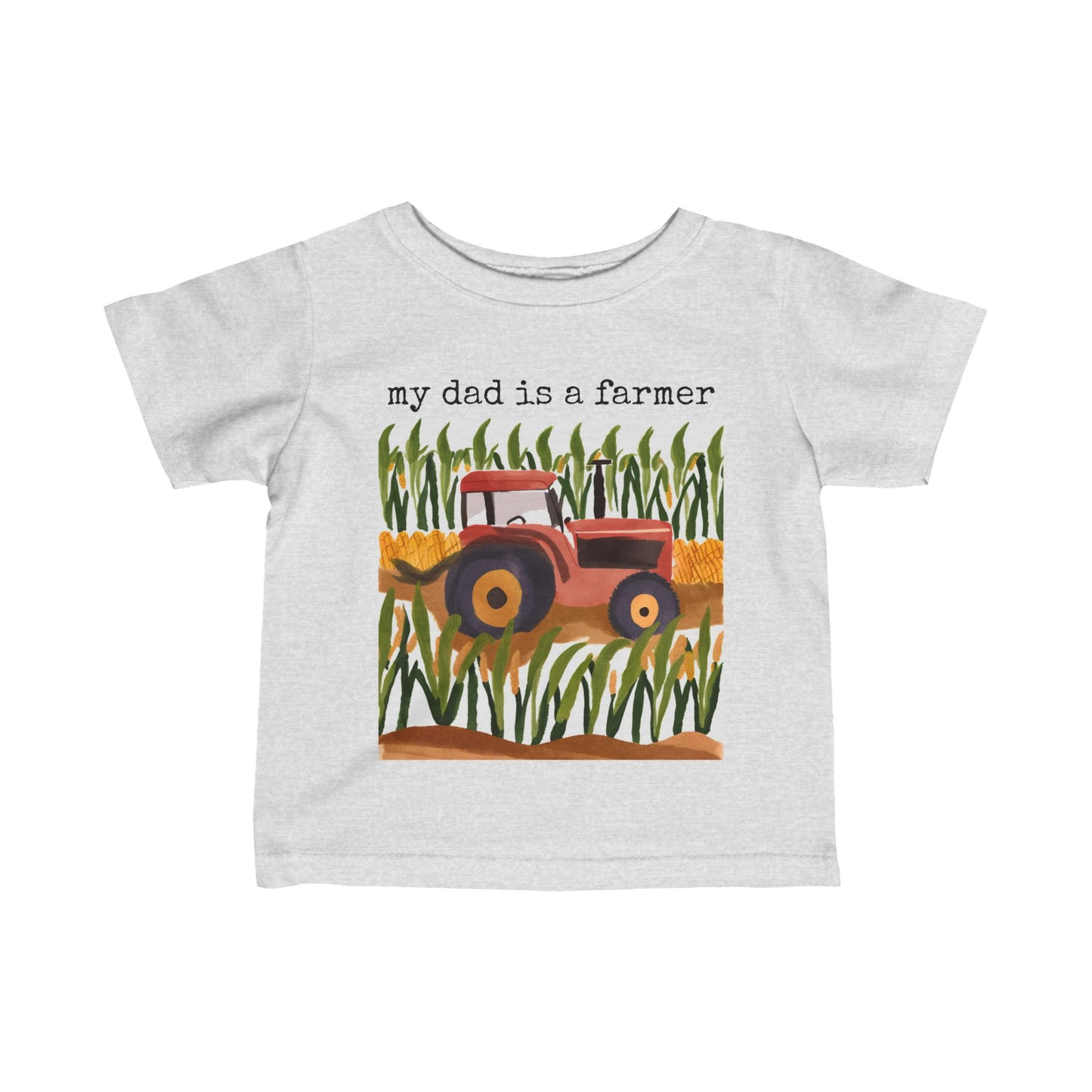 Toddler Farmer T-Shirt - my dad is a farmer - 2024 #1 - Graleske