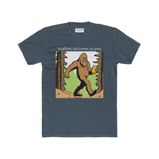 bigfoot believes in you - Unisex Tee - Graleske