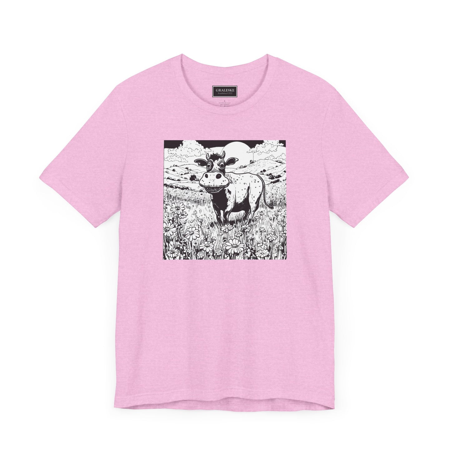 Trippy Cow Tee Shirt - Graleske