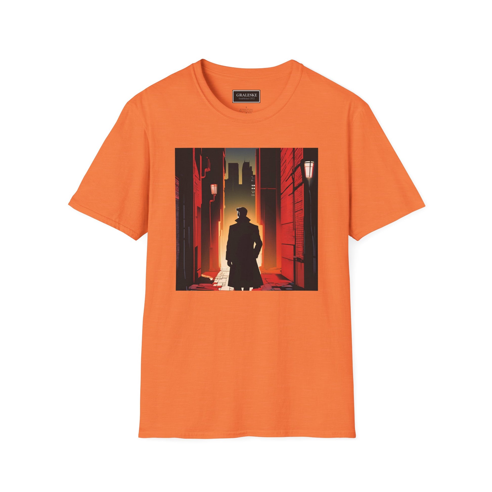 Trench coat man Unisex T-Shirt - Graleske