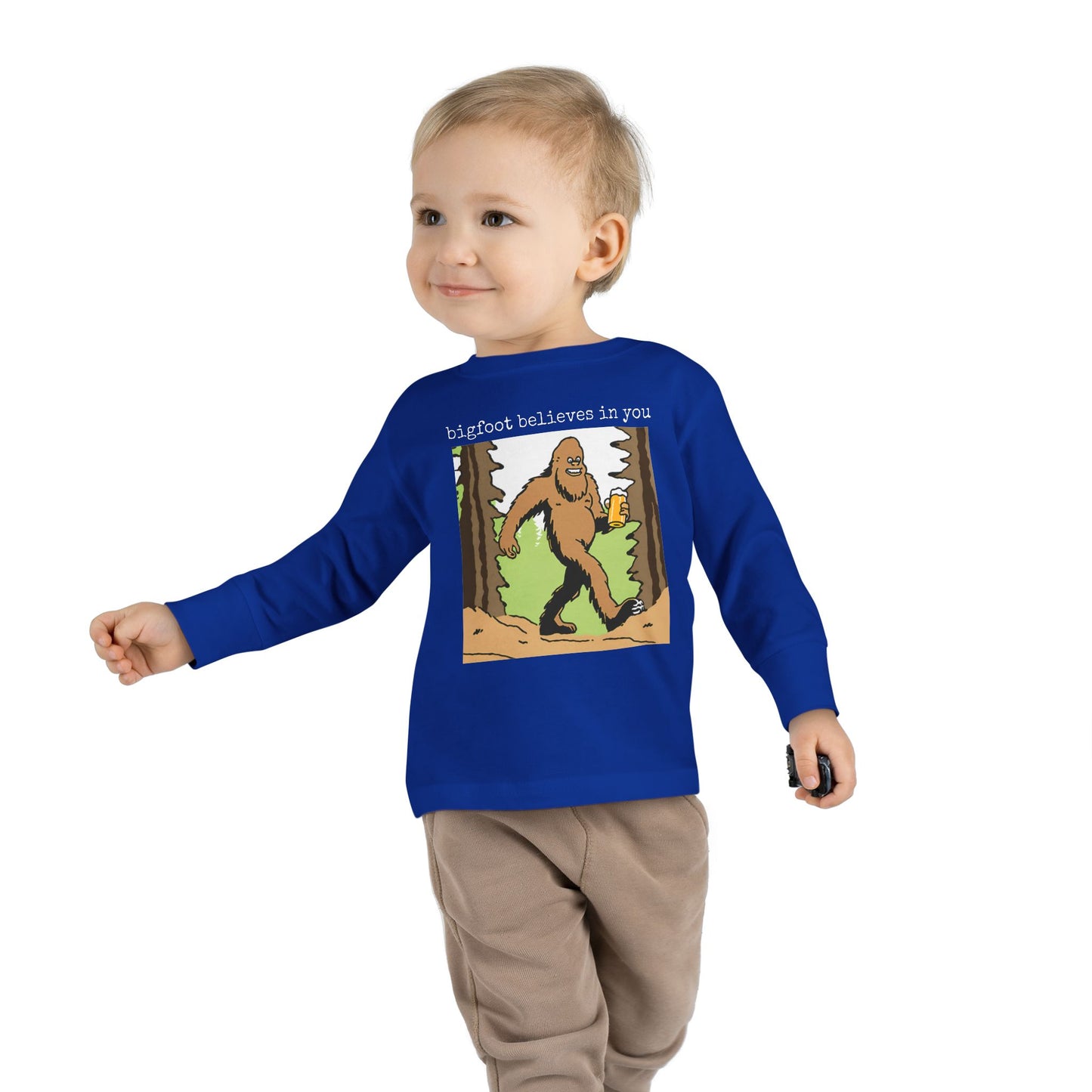 Toddler Tee - Bigfoot Believes in You - Graleske