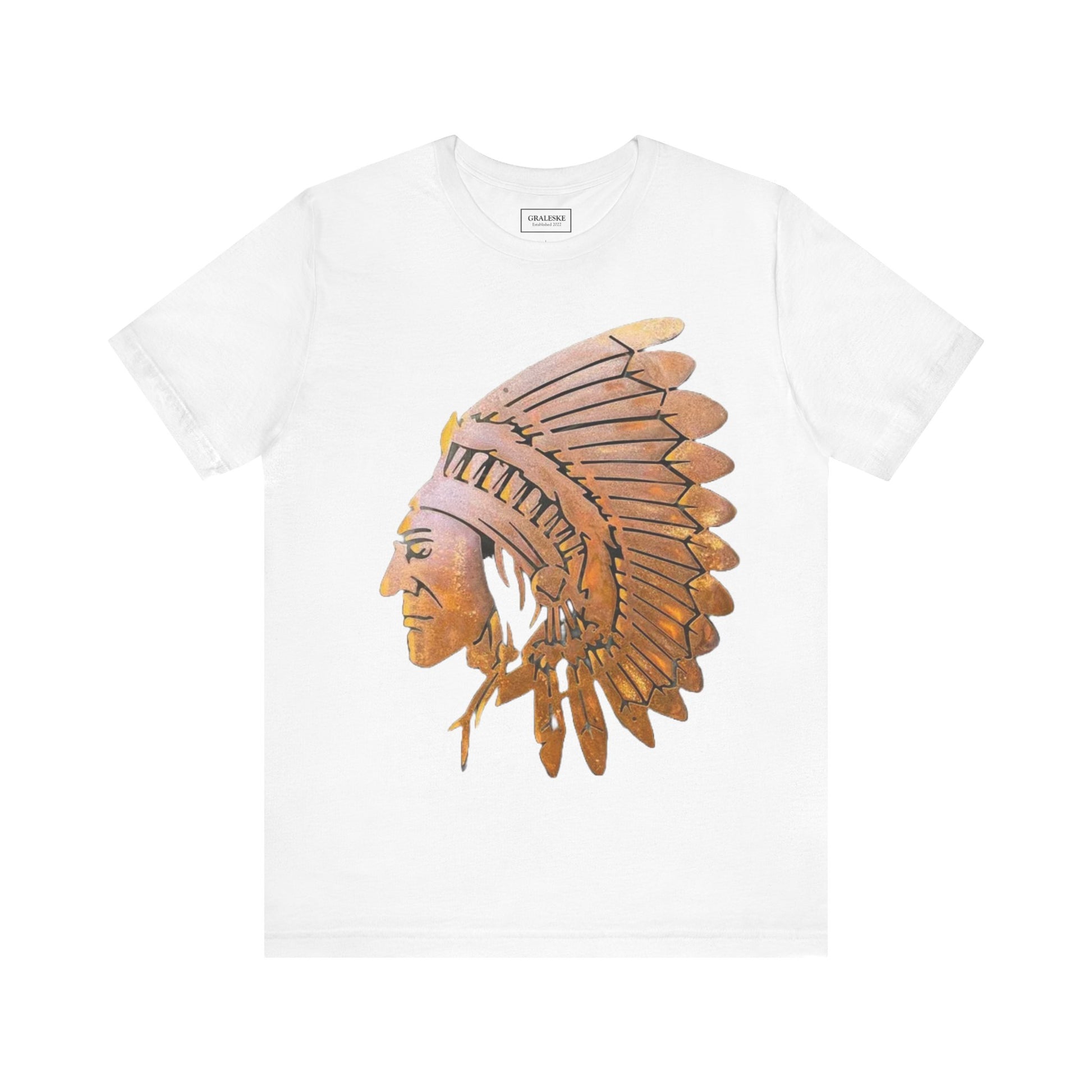 Geronimo headdress Unisex Tee - Graleske