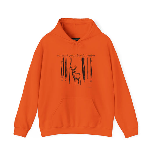 Hooded Sweatshirt - Support Your Local Hunter NOT A DEER 2024 Edition - Graleske