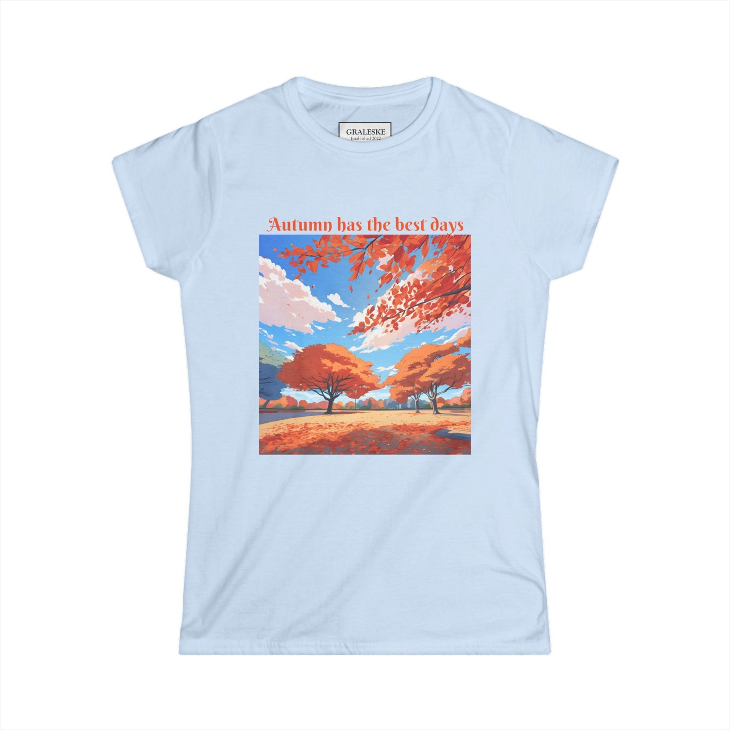 Autumn has the best days - 2024 #1 - Women's Softstyle Tee - Graleske