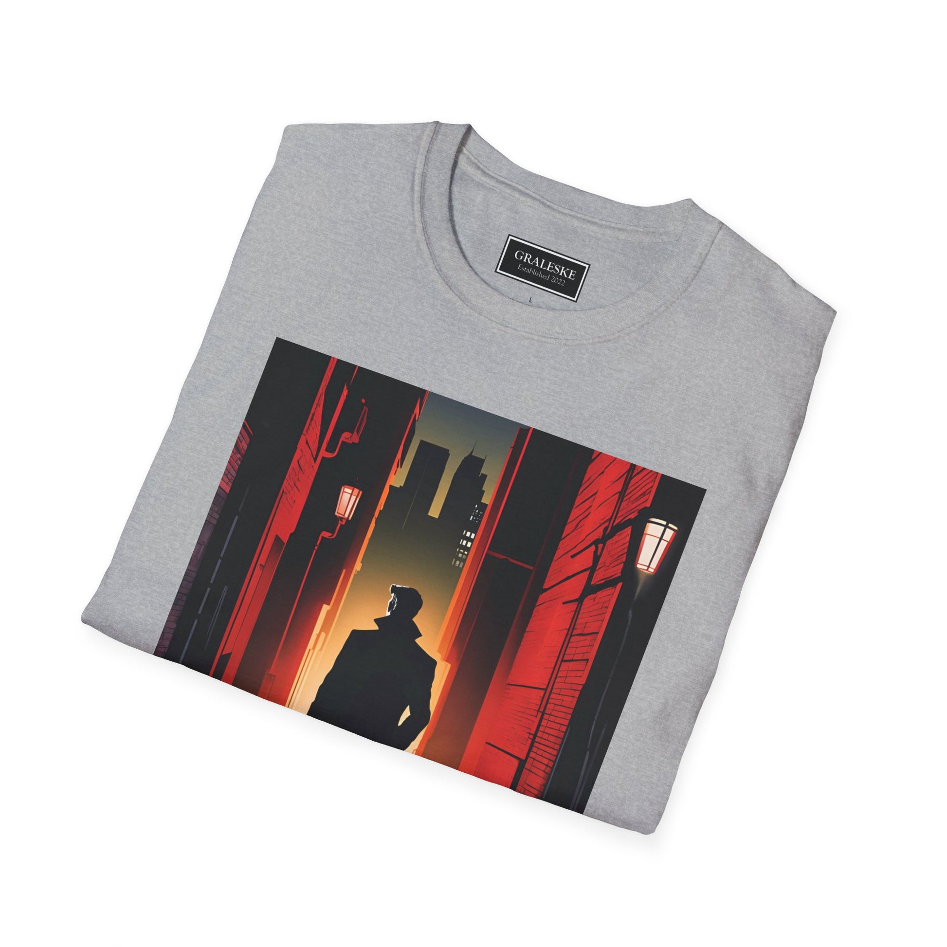 Trench coat man Unisex T-Shirt - Graleske