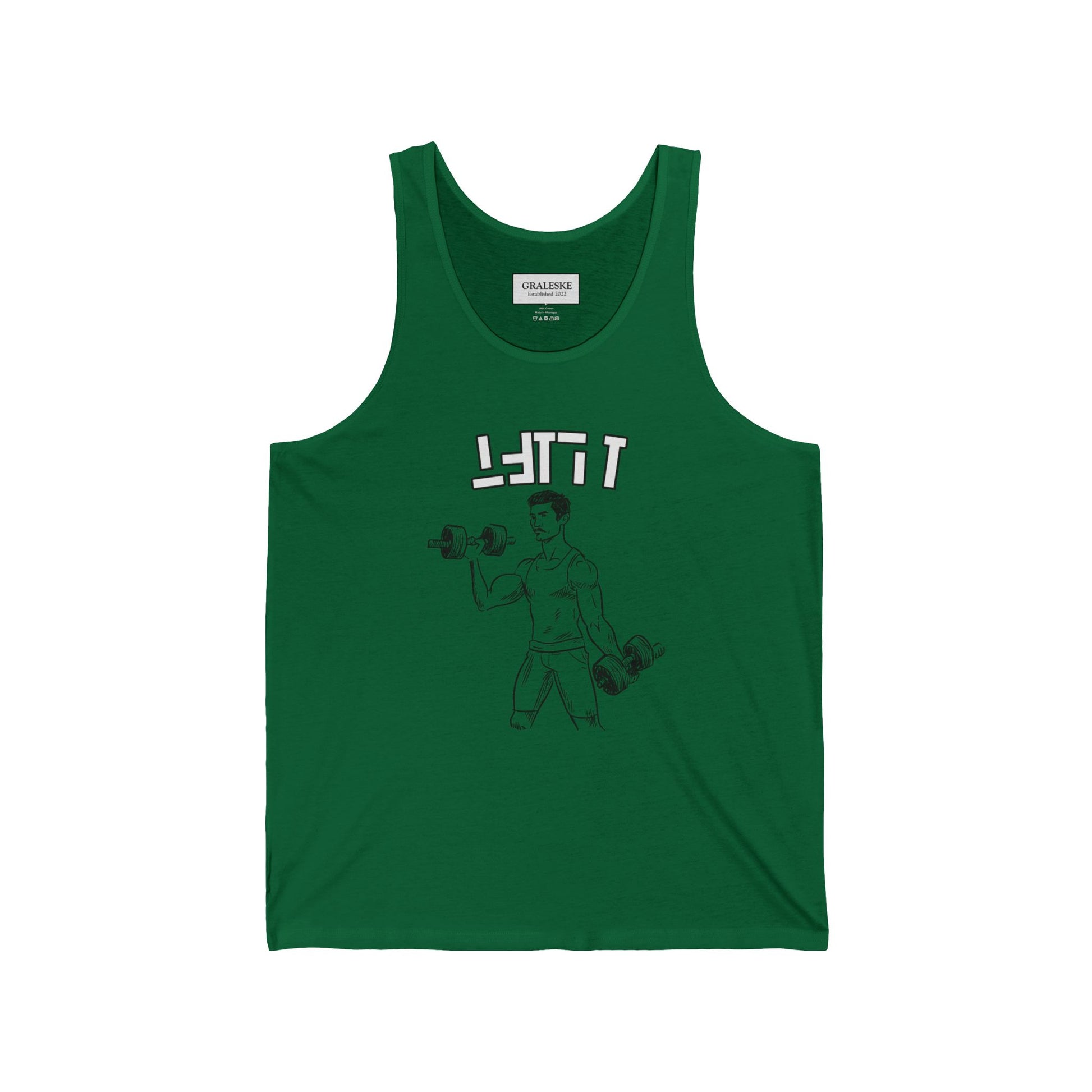 Muscle Tee Tank - 2024 #2 - I Lift Weight Lifting Tank - Graleske