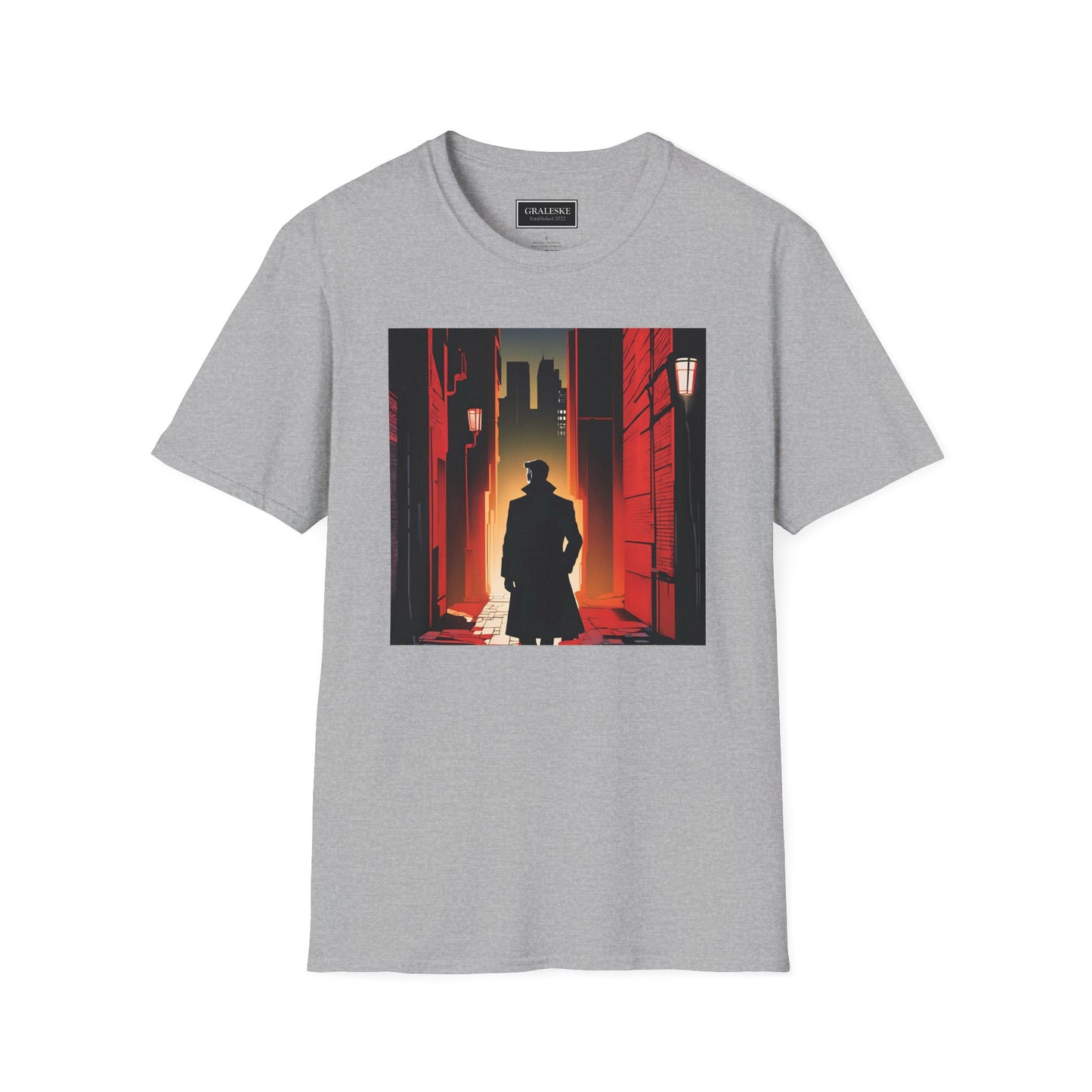 Trench coat man Unisex T-Shirt - Graleske