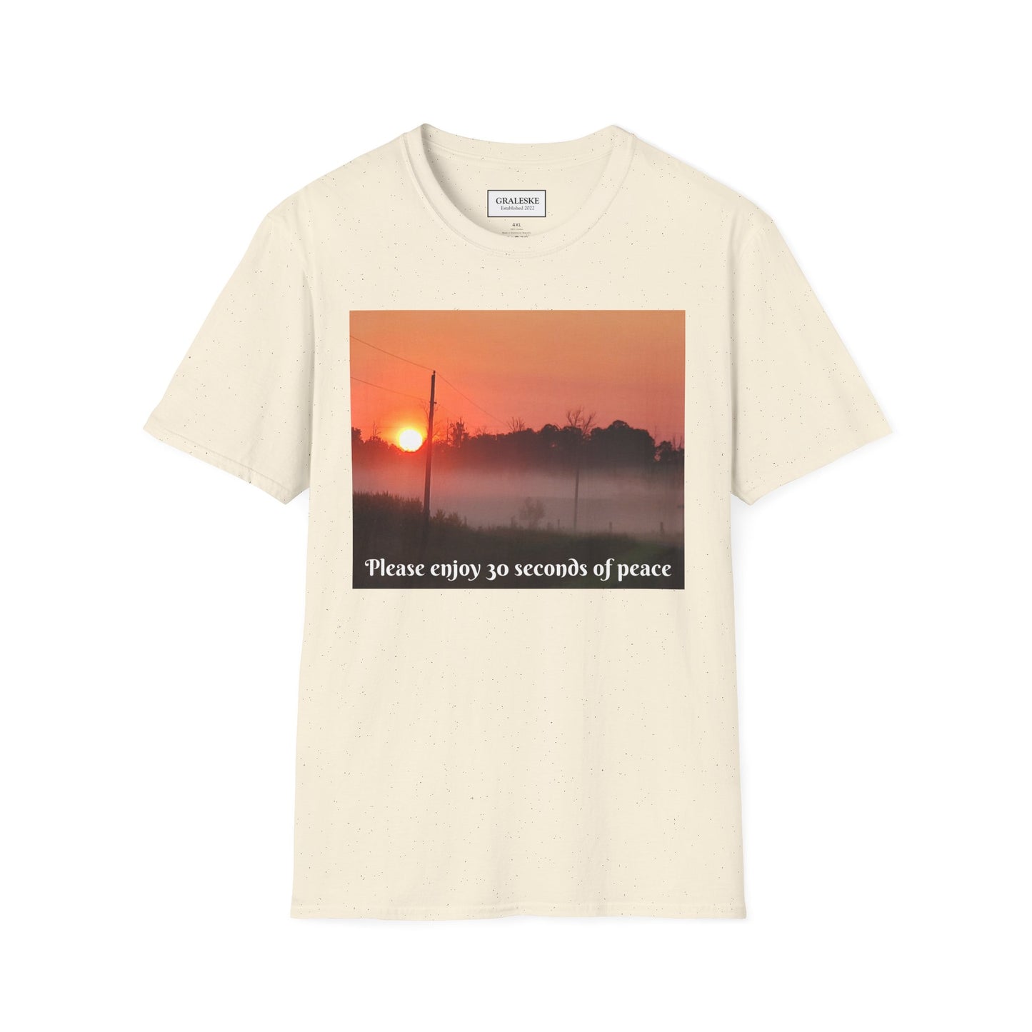 Photography Collection Unisex T-Shirt - 30 Seconds of Peace #3 - Graleske