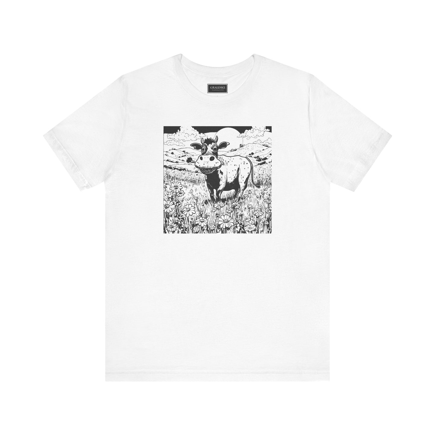 Trippy Cow Tee Shirt - Graleske