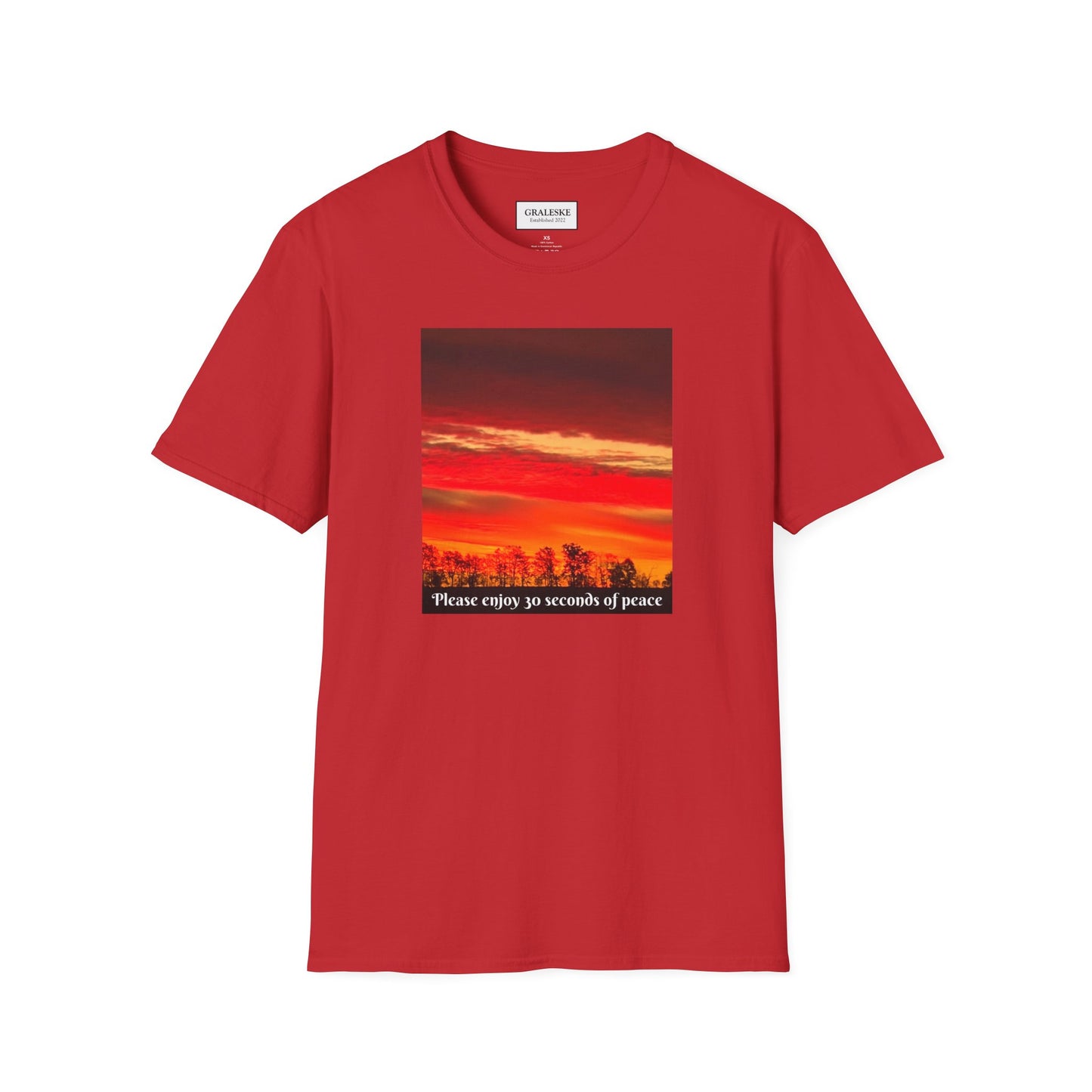 Photography Collection Unisex T-Shirt - 30 Seconds of Peace #1 - Graleske