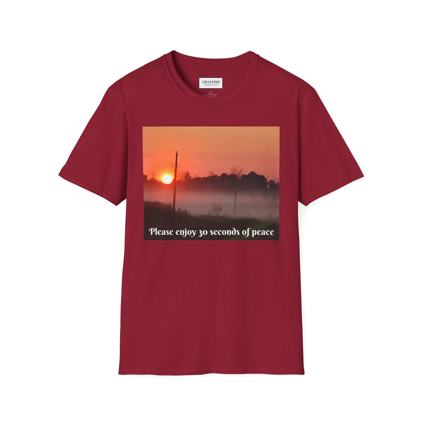 Photography Collection Unisex T-Shirt - 30 Seconds of Peace #3 - Graleske