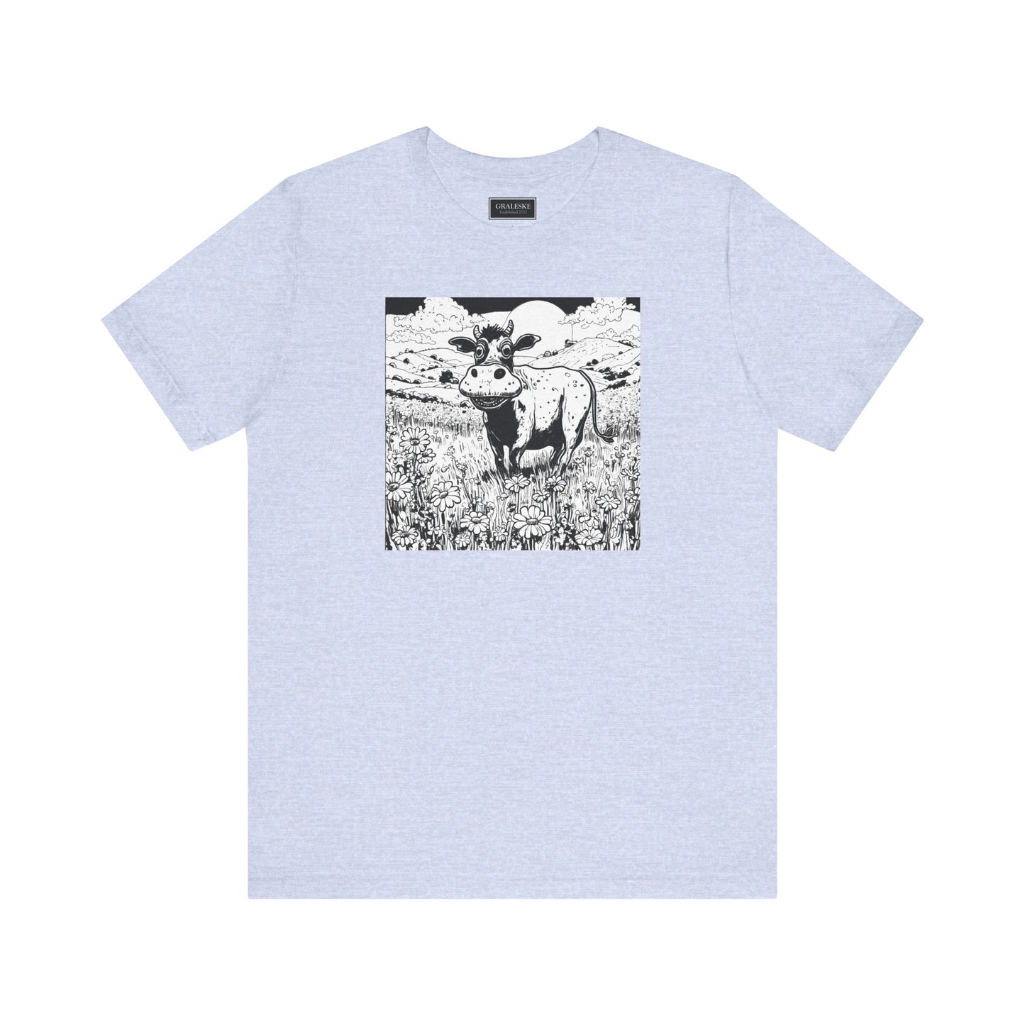 Trippy Cow Tee Shirt - Graleske