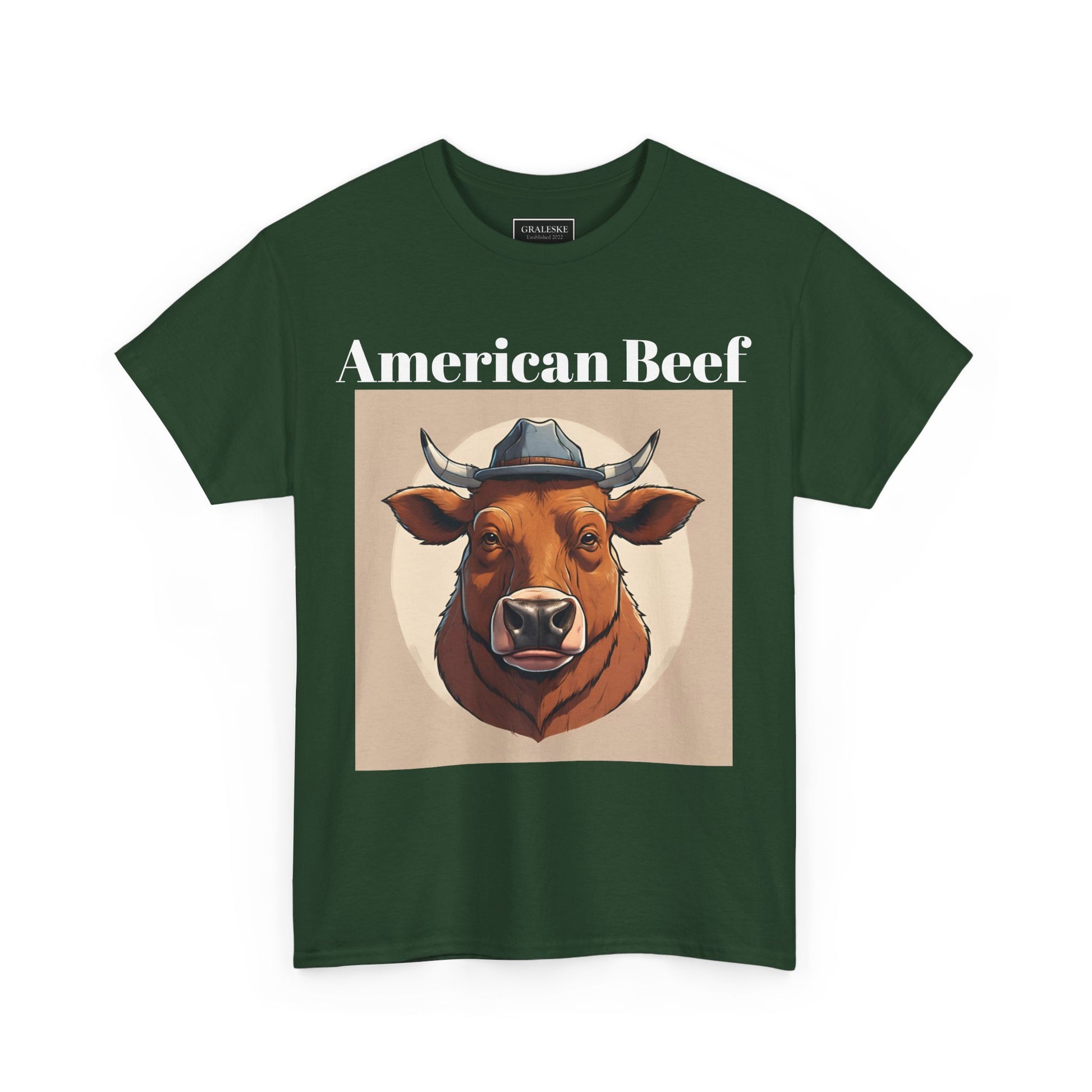 Unisex Tee - American Beef Funny T-Shirt - Graleske