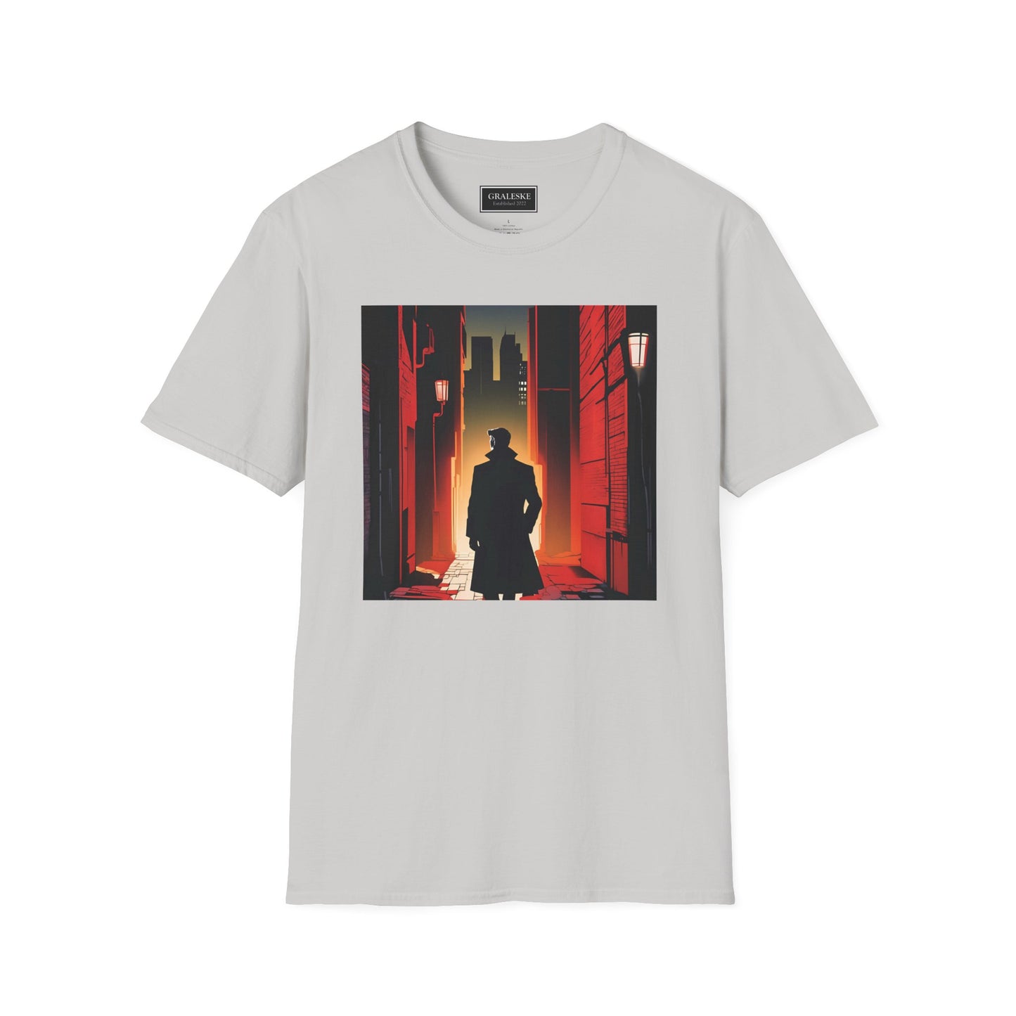 Trench coat man Unisex T-Shirt - Graleske