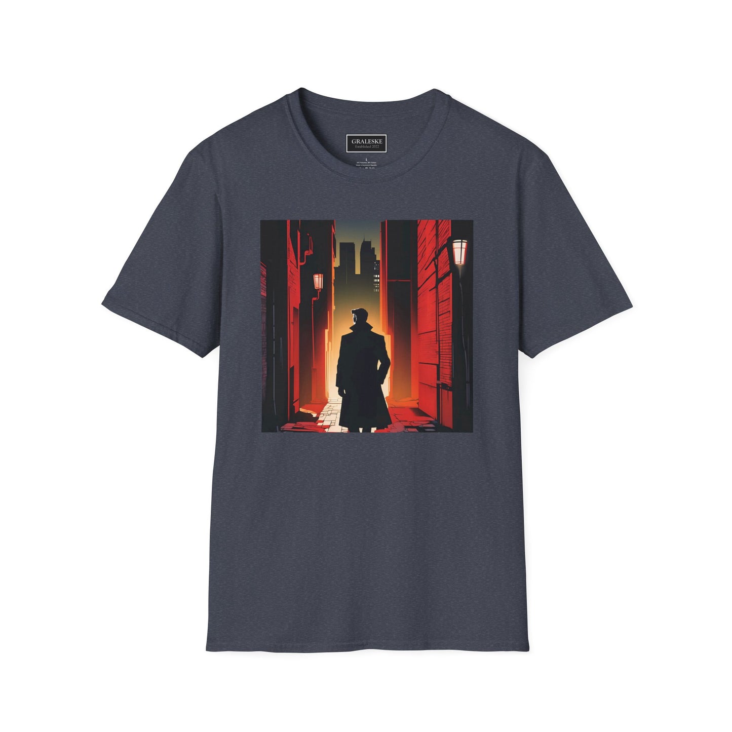 Trench coat man Unisex T-Shirt - Graleske