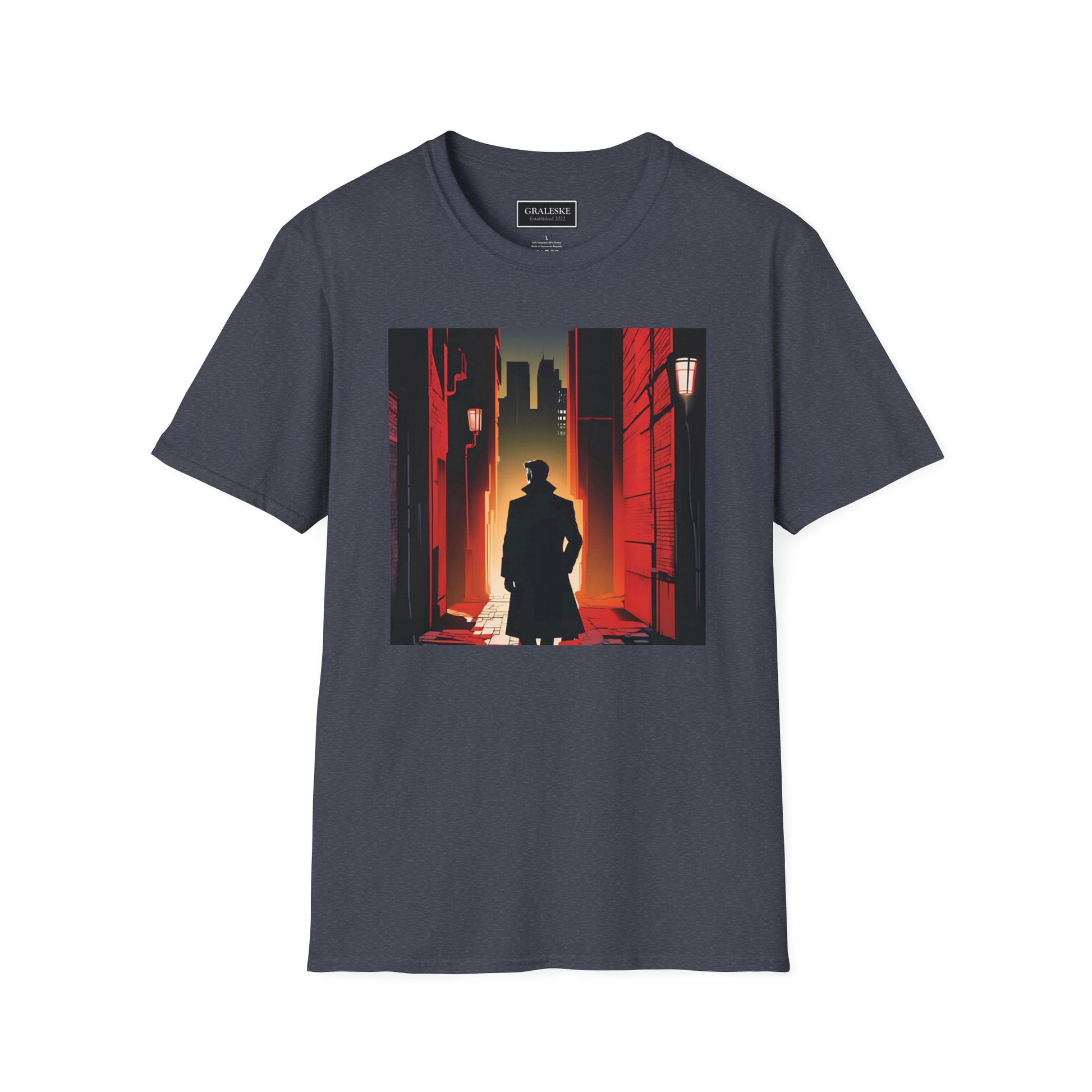 Trench coat man Unisex T-Shirt - Graleske