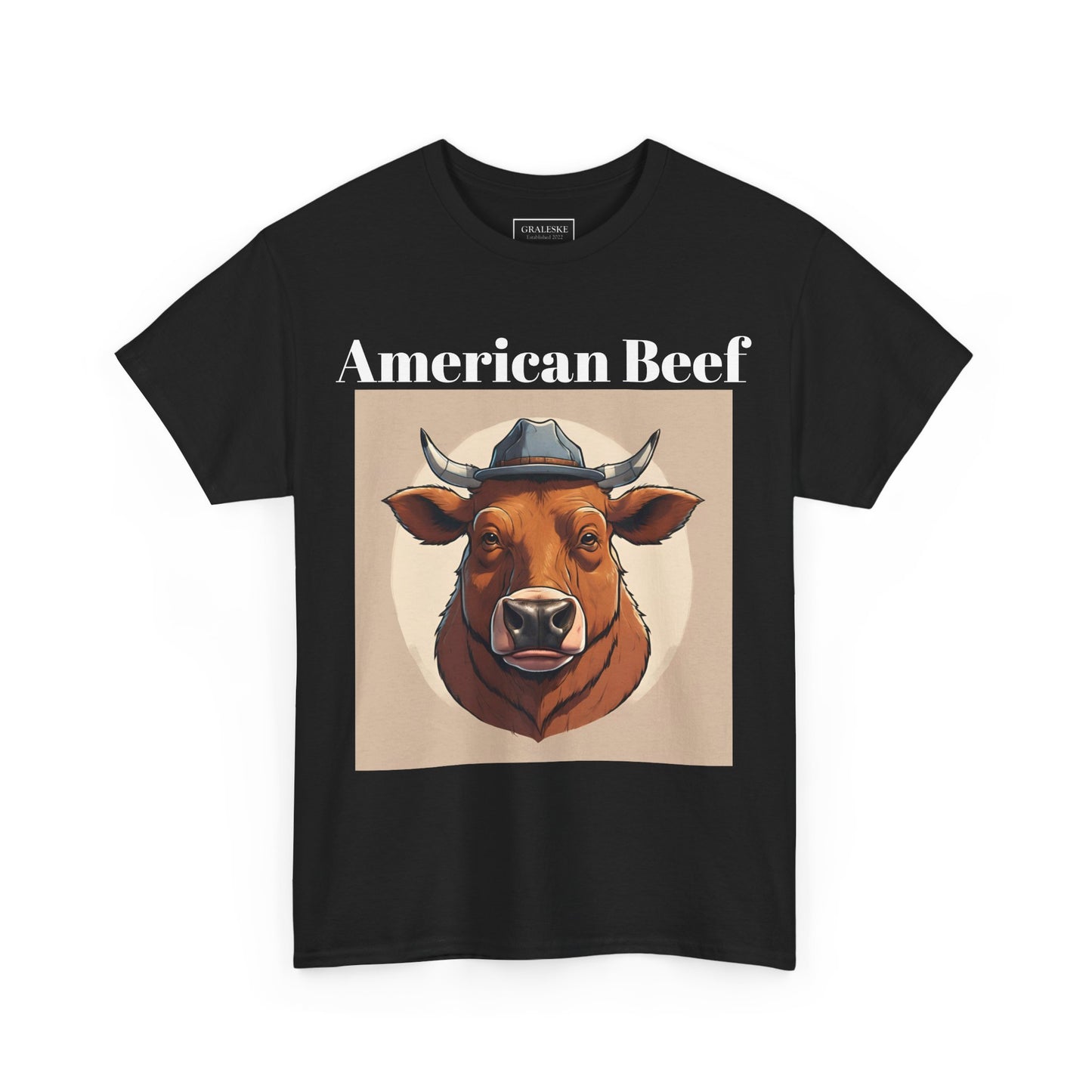 Unisex Tee - American Beef Funny T-Shirt - Graleske