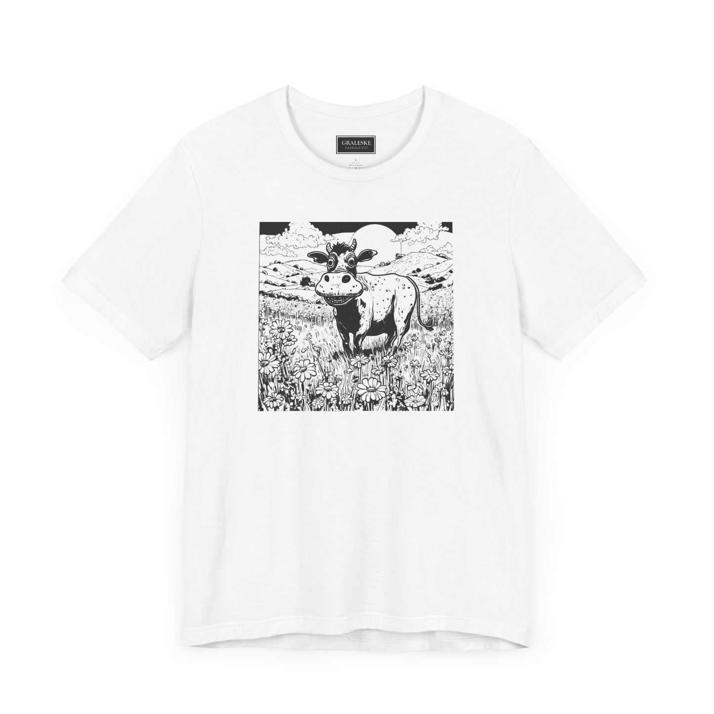 Trippy Cow Tee Shirt - Graleske