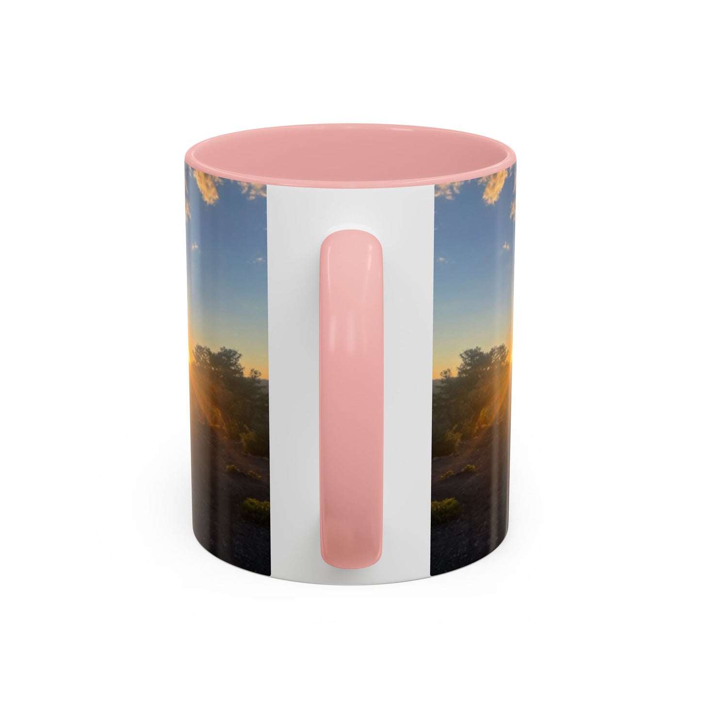 Mug - Beautiful Sunset Picture of Mount Zion Coffee Mug (11, 15oz) - Graleske