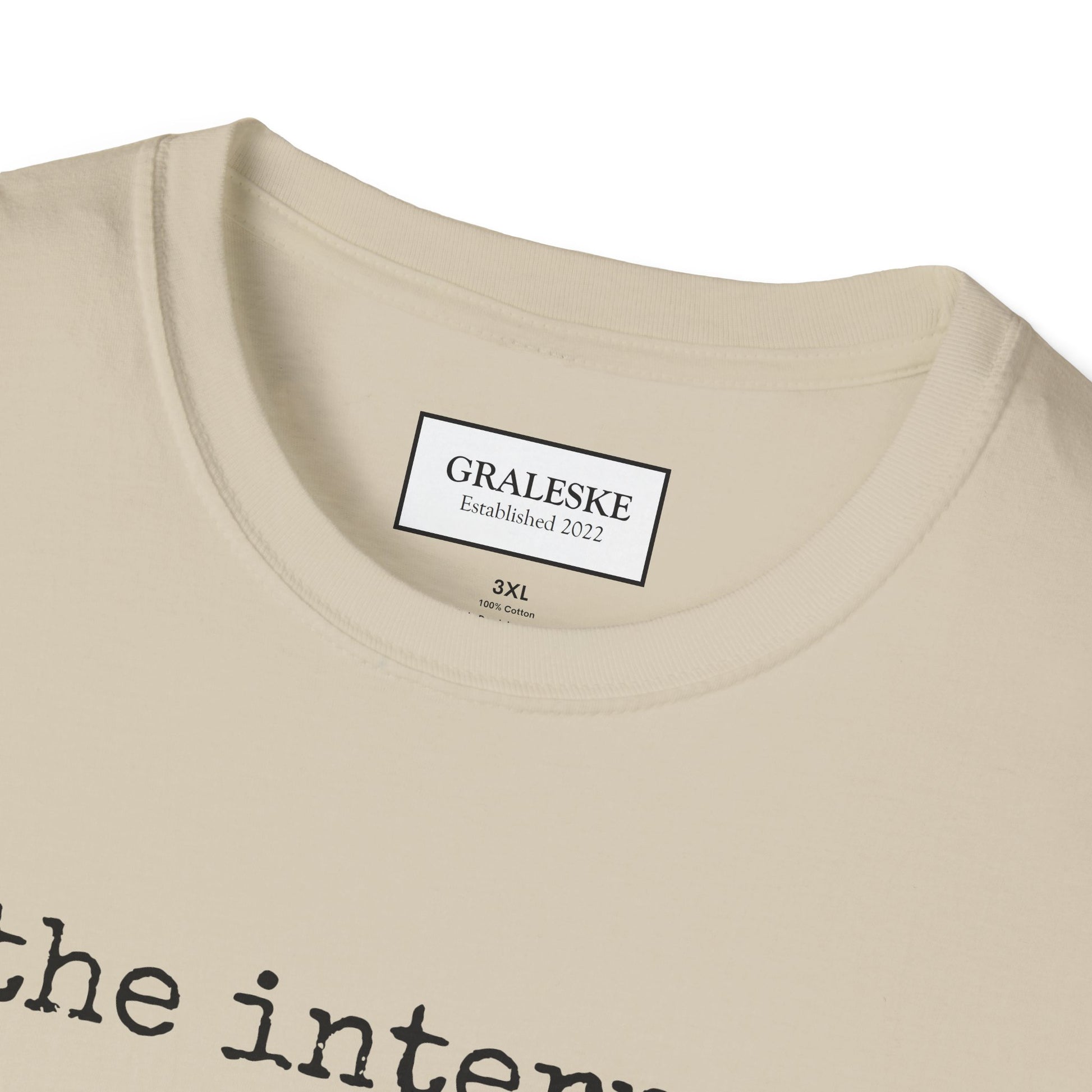 the internet has no chill - Unisex T-Shirt - Graleske