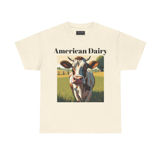 Unisex Tee - American Dairy Funny T-Shirt - Graleske