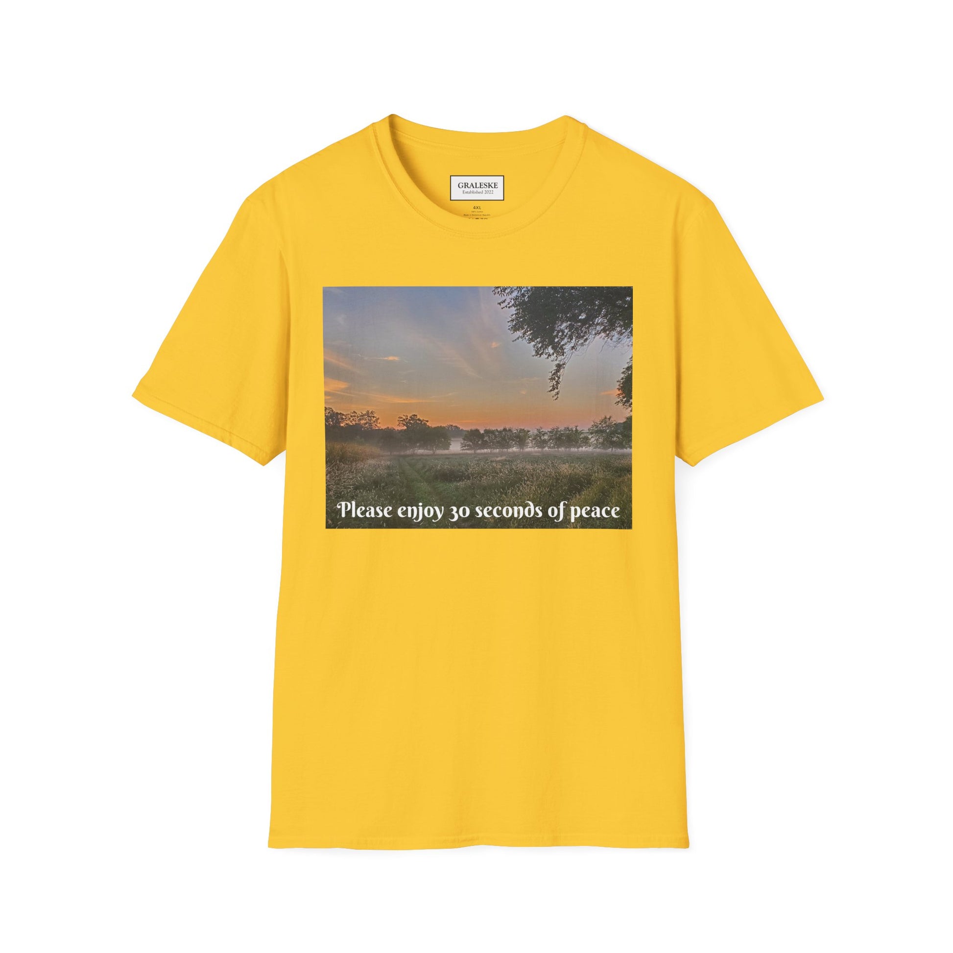 Photography Collection Unisex T-Shirt - 30 Seconds of Peace #4 - Graleske