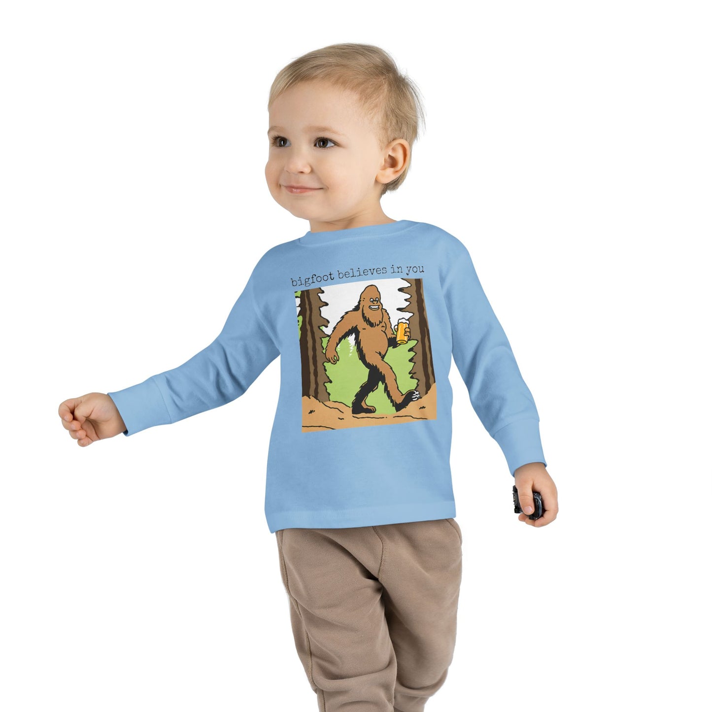 Toddler Tee - Bigfoot Believes in You - Graleske